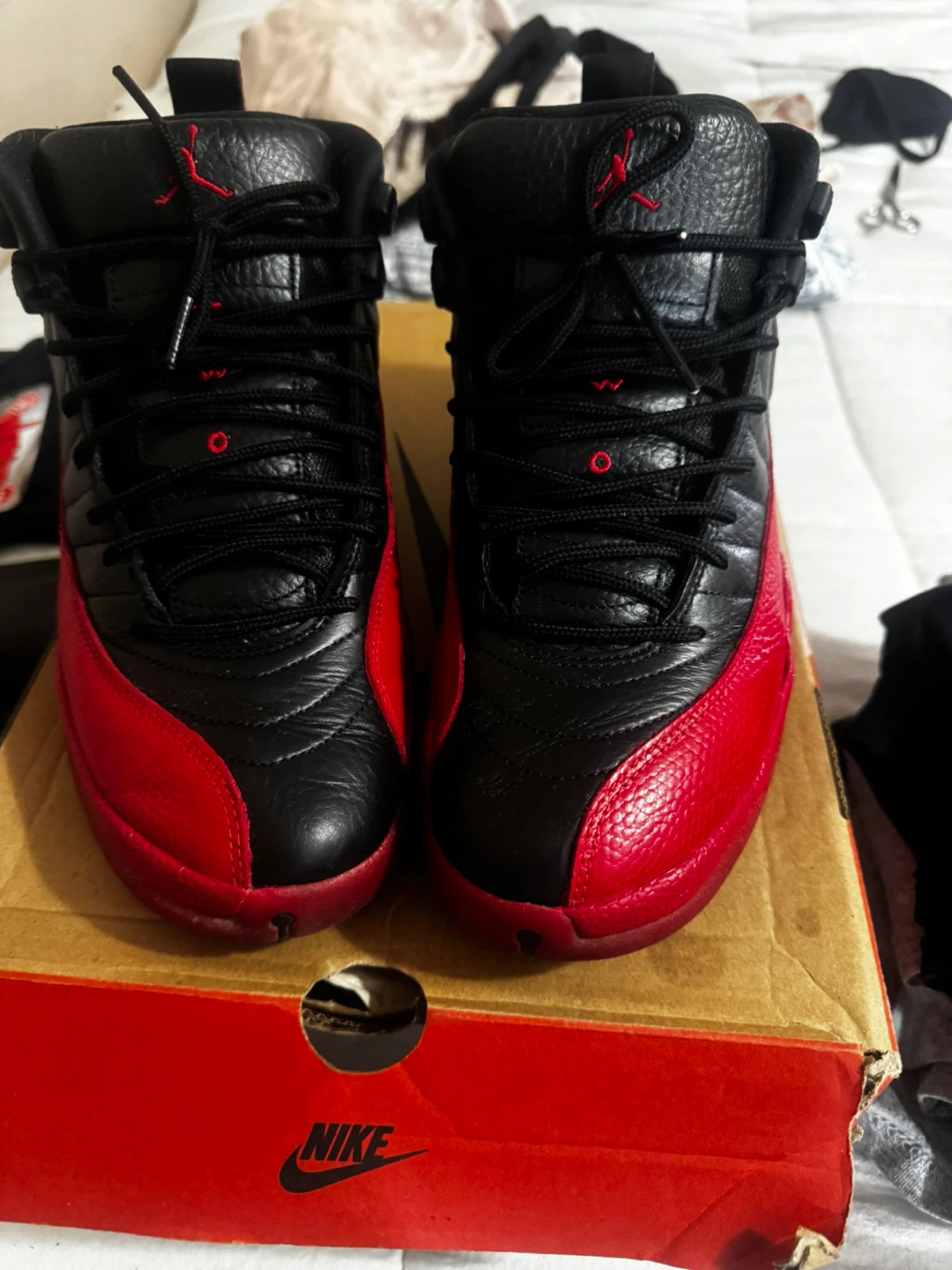 Air Jordan 12 Retro "Flu Game" Men's Size 9 - photo 5