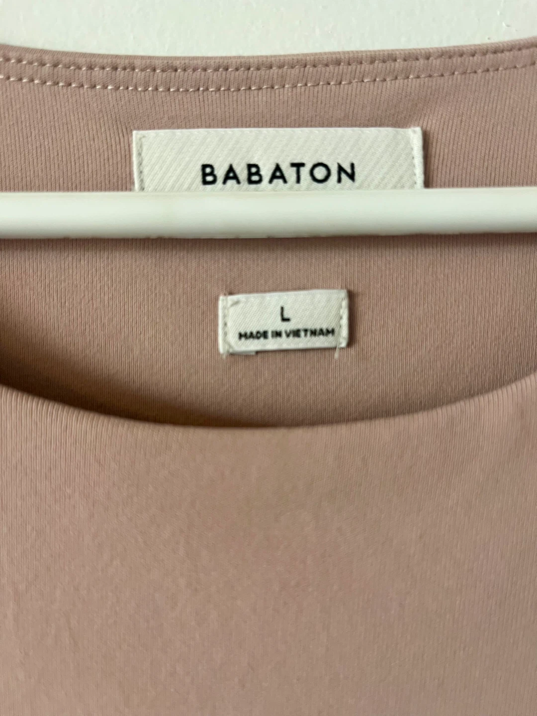 Babaton Ruched T-Shirt Dress Size L - photo 2