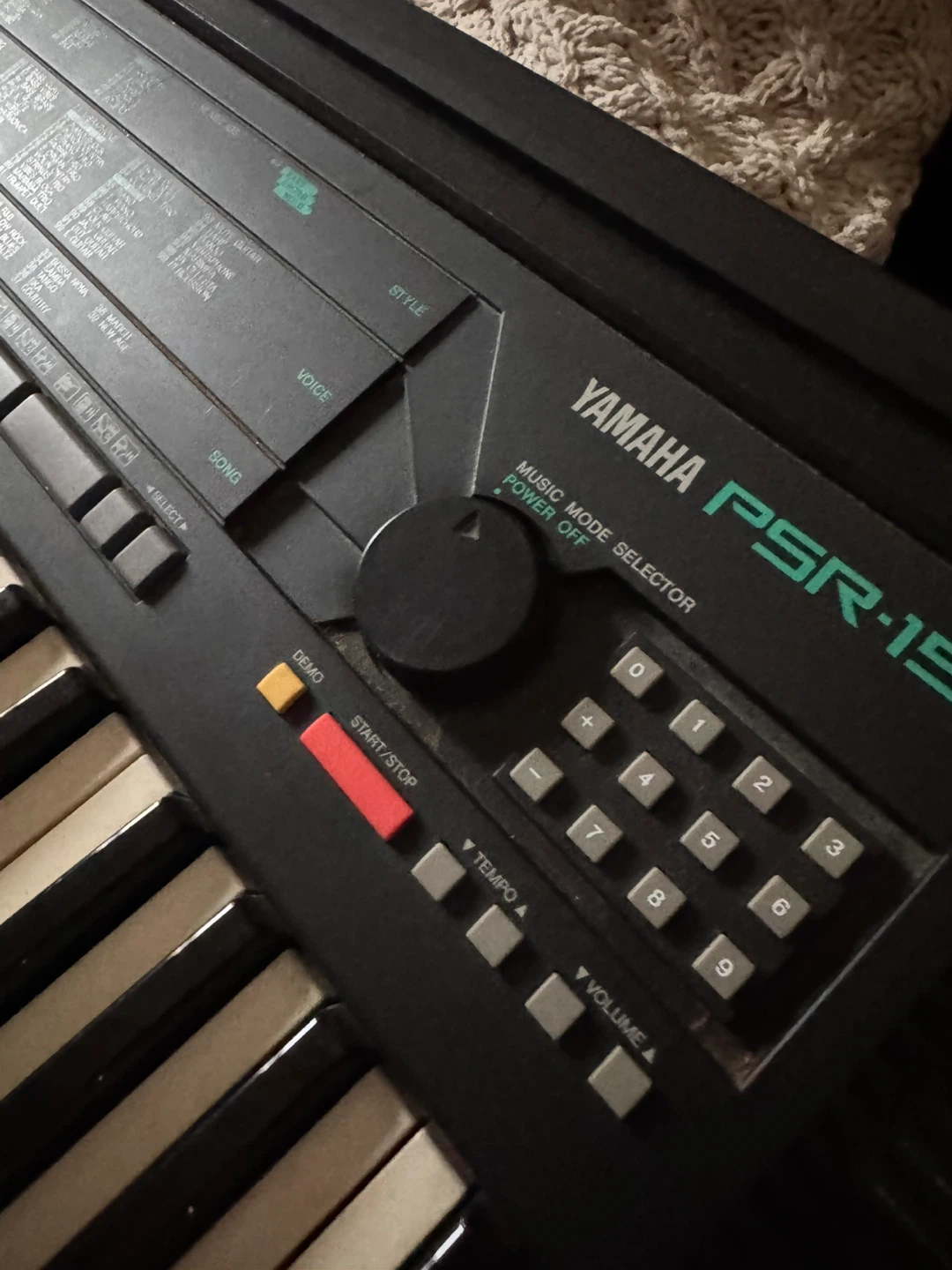 Yamaha PSR-150 Keyboard - photo 3
