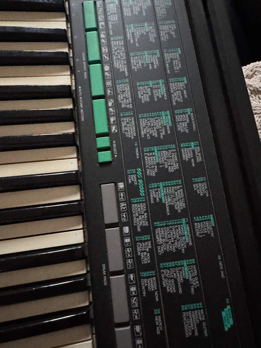 Yamaha PSR-150 Keyboard - photo 4