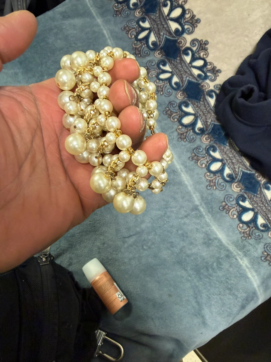 Pearl Cluster bangle