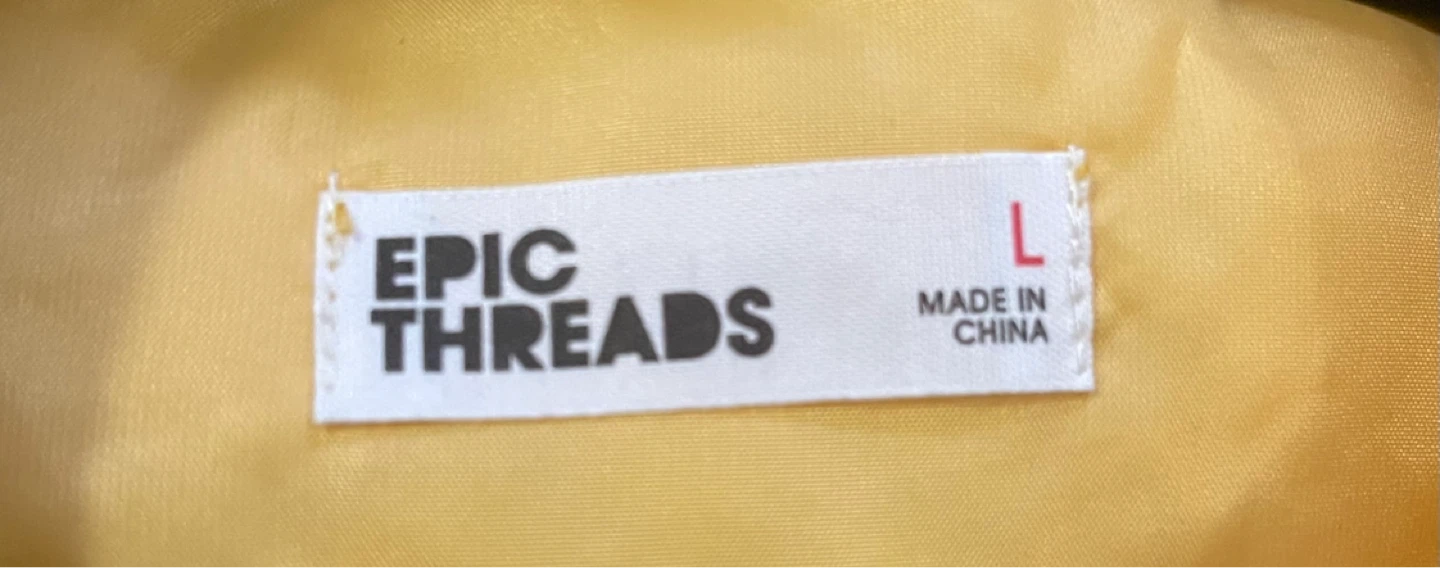 Epic Threads Camouflage Puffer Jacket - Size L - photo 4