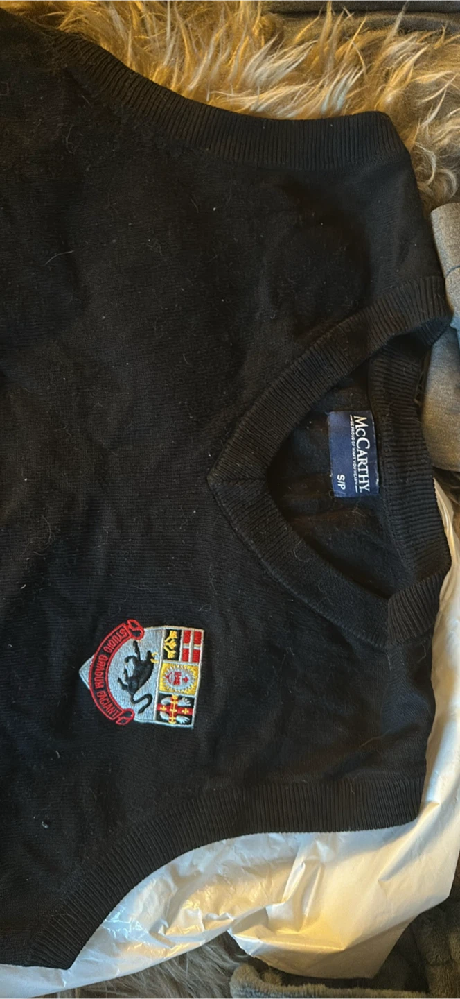 McCarthy Uniforms School Strength Yarn Polo Shirt and Vest - photo 4