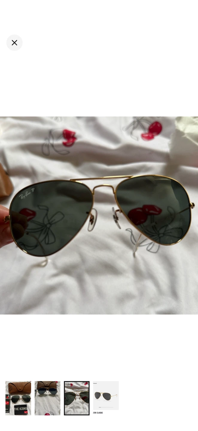 NEW Aviator Classic Polarized Sunglasses RB3025 Unisex - photo 3