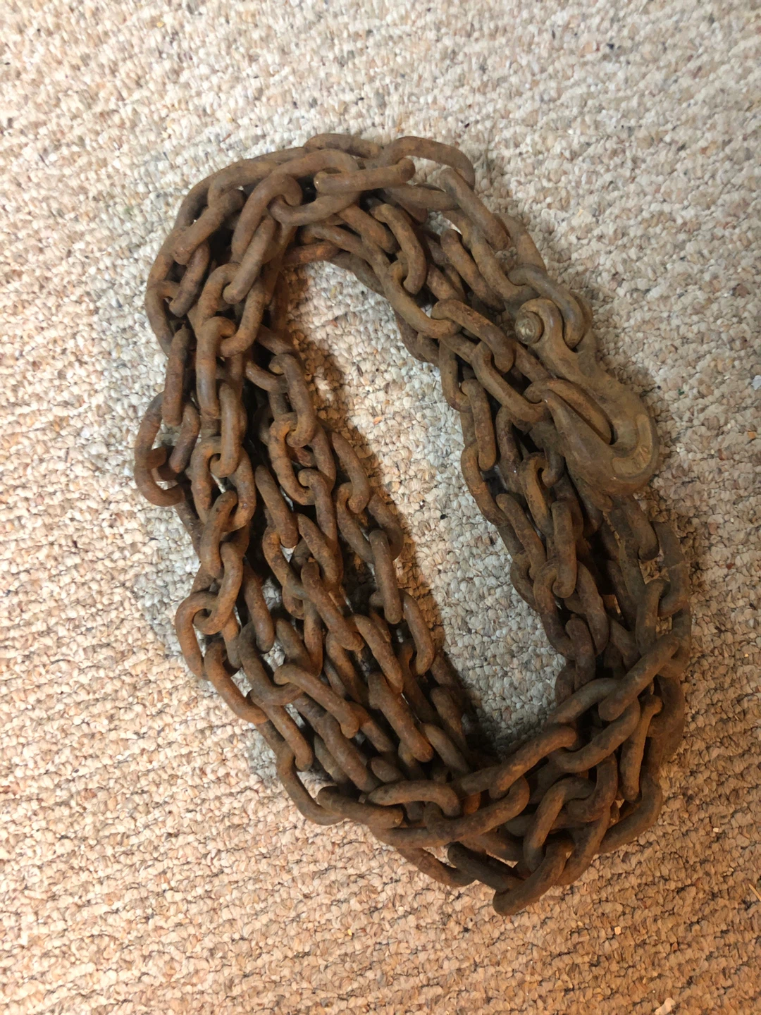 Heavy Duty Metal Chain with Hook