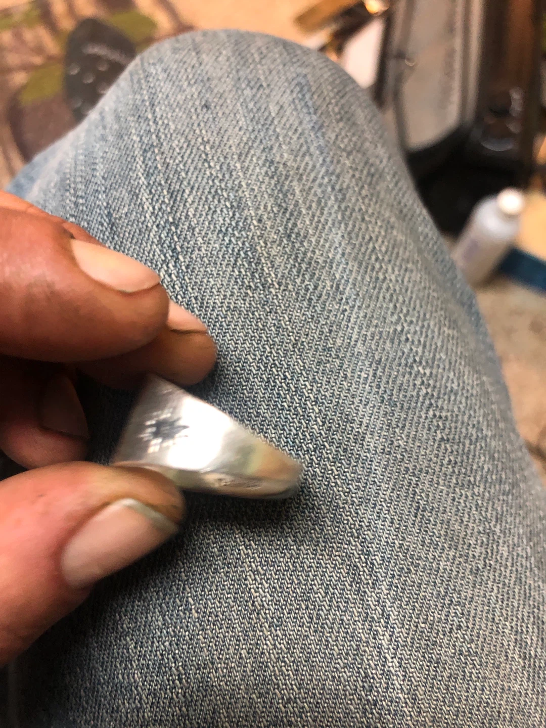 Silver Sun and Moon Ring - photo 2