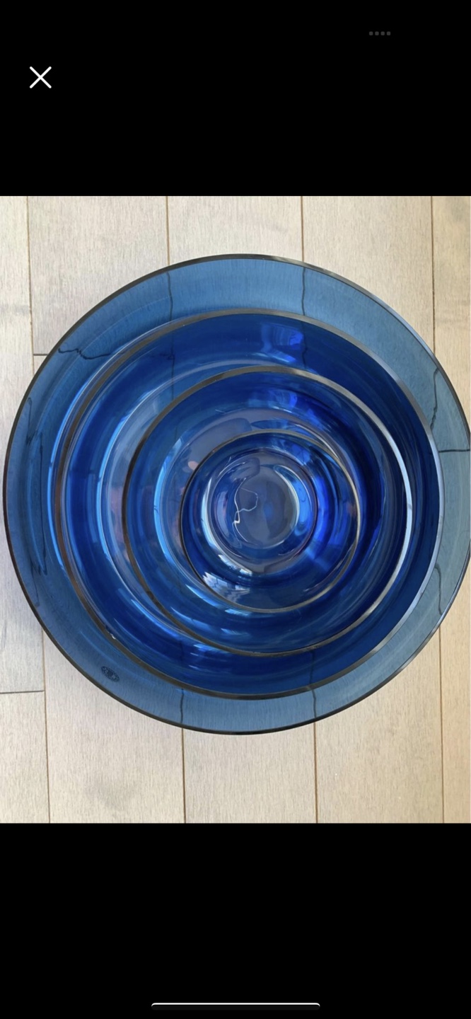 Glass dishes set new in box - photo 2