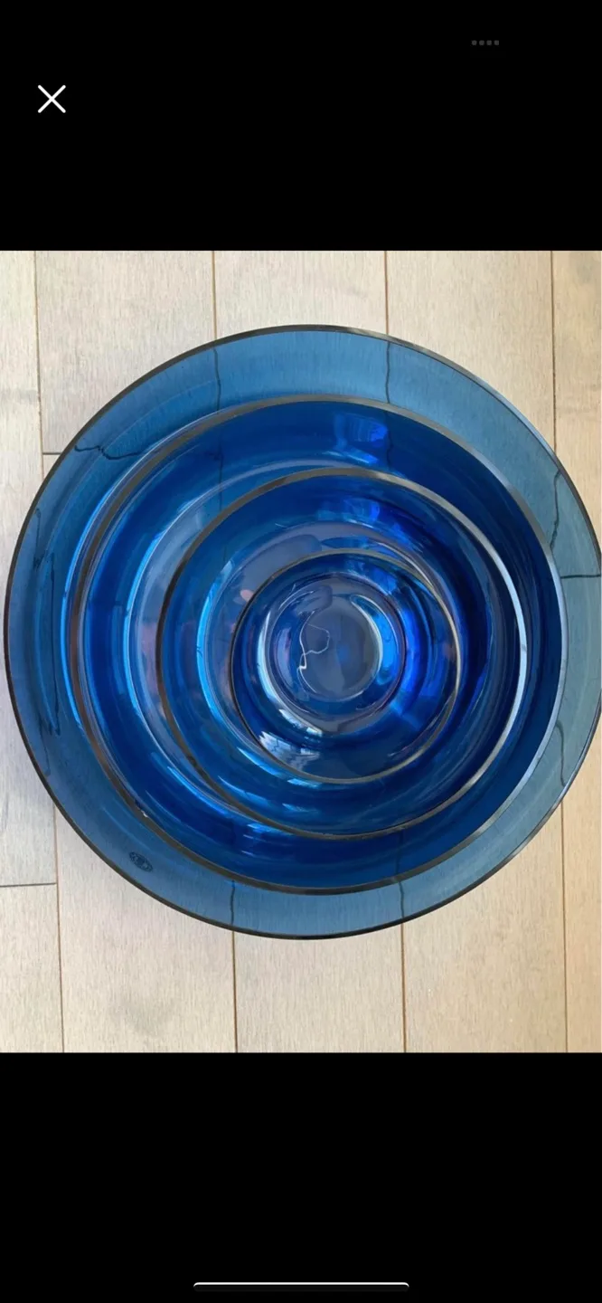 Glass dishes set new in box - photo 2