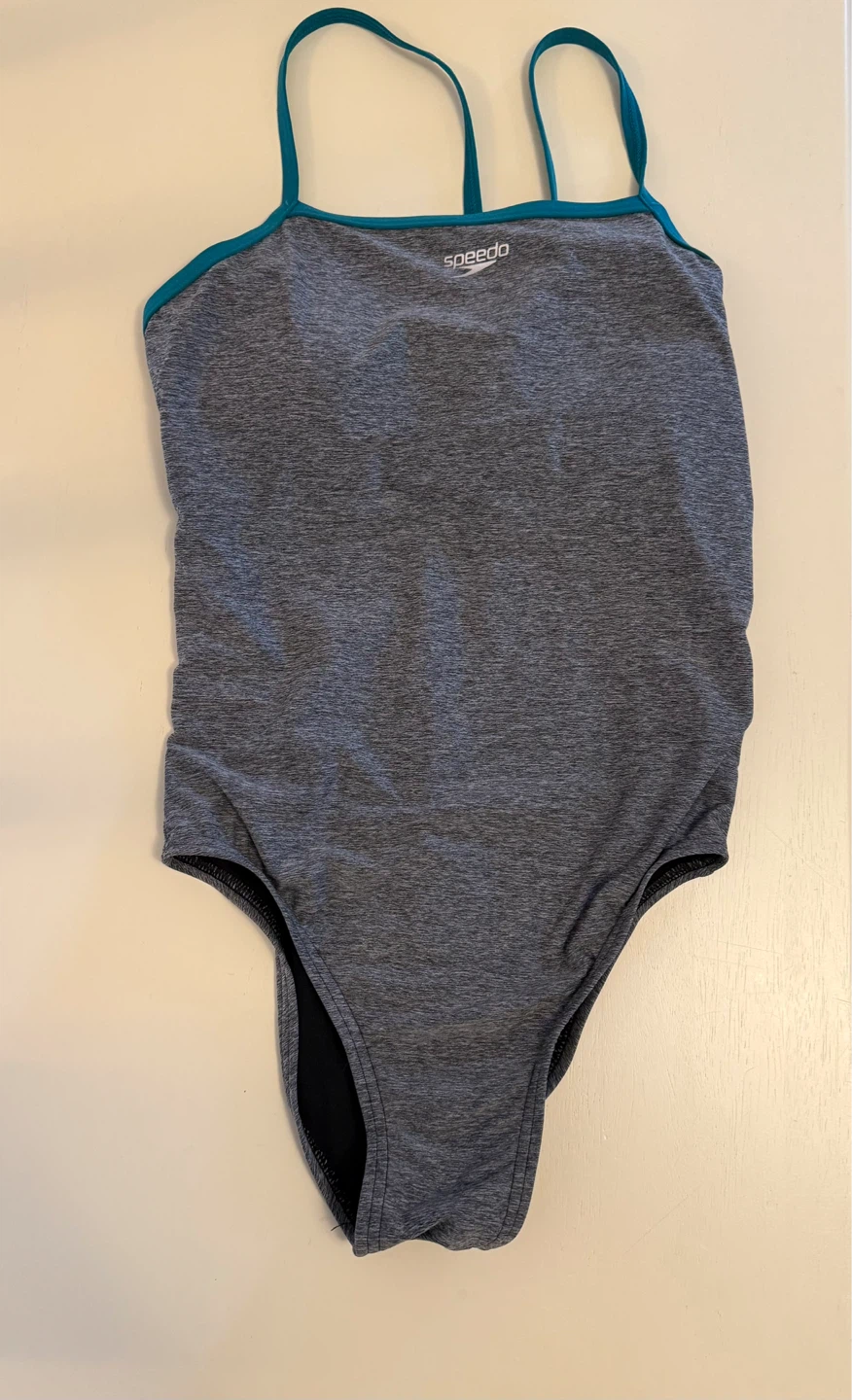 Speedo Girls' Grey Swimsuit