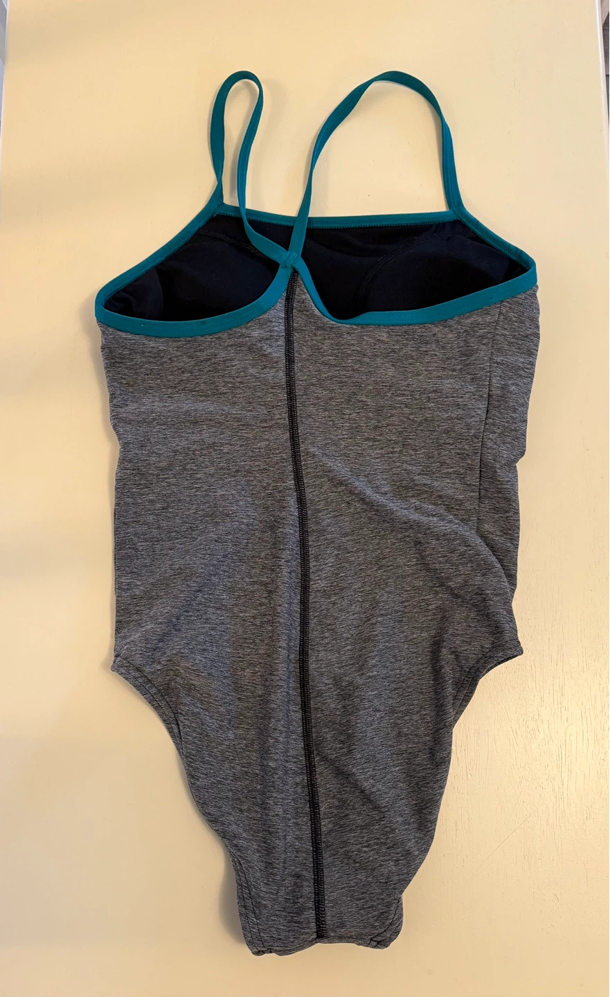 Speedo Girls' Grey Swimsuit - photo 2