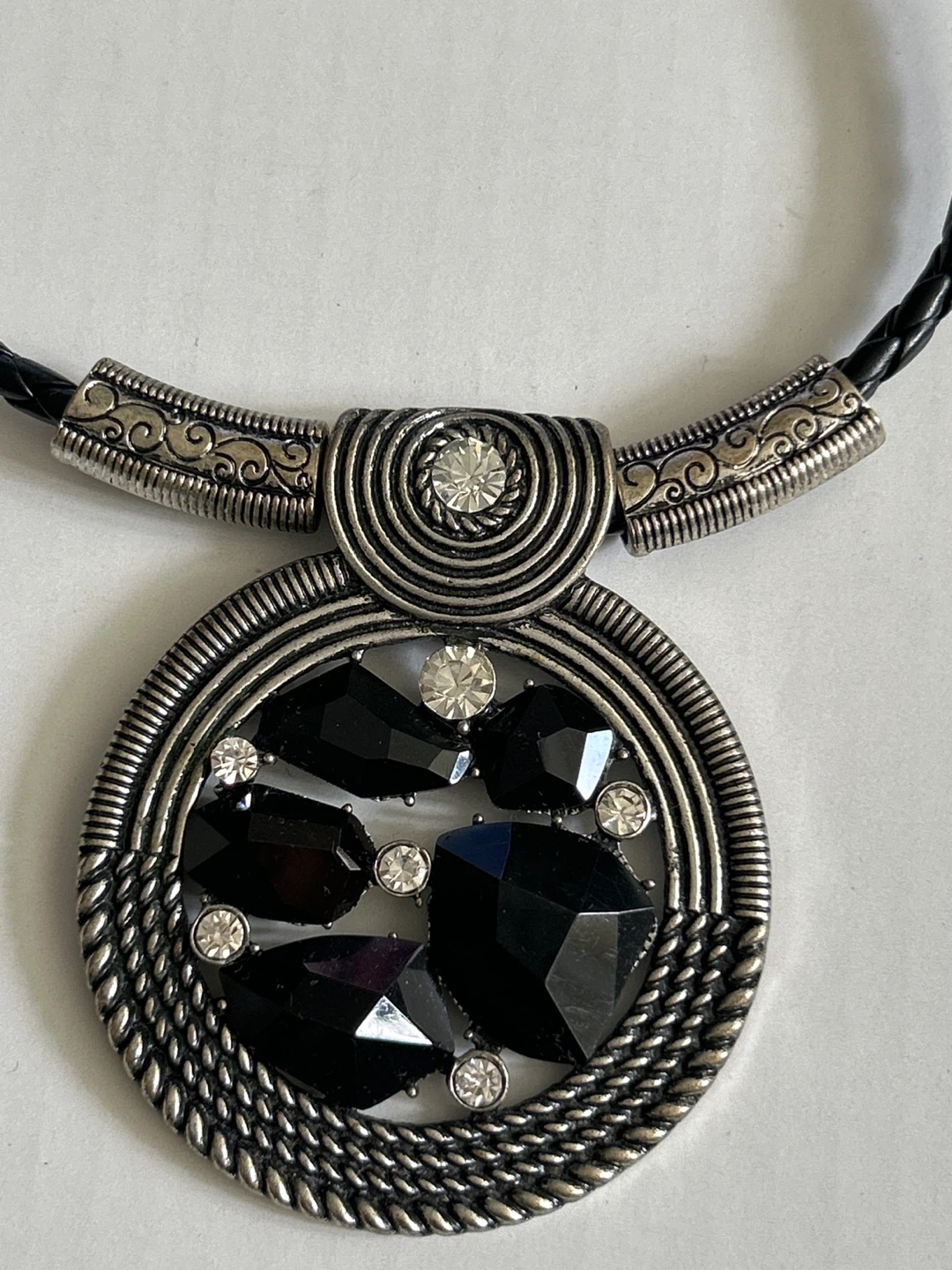 You & I -  Necklace with Black Stones - photo 2