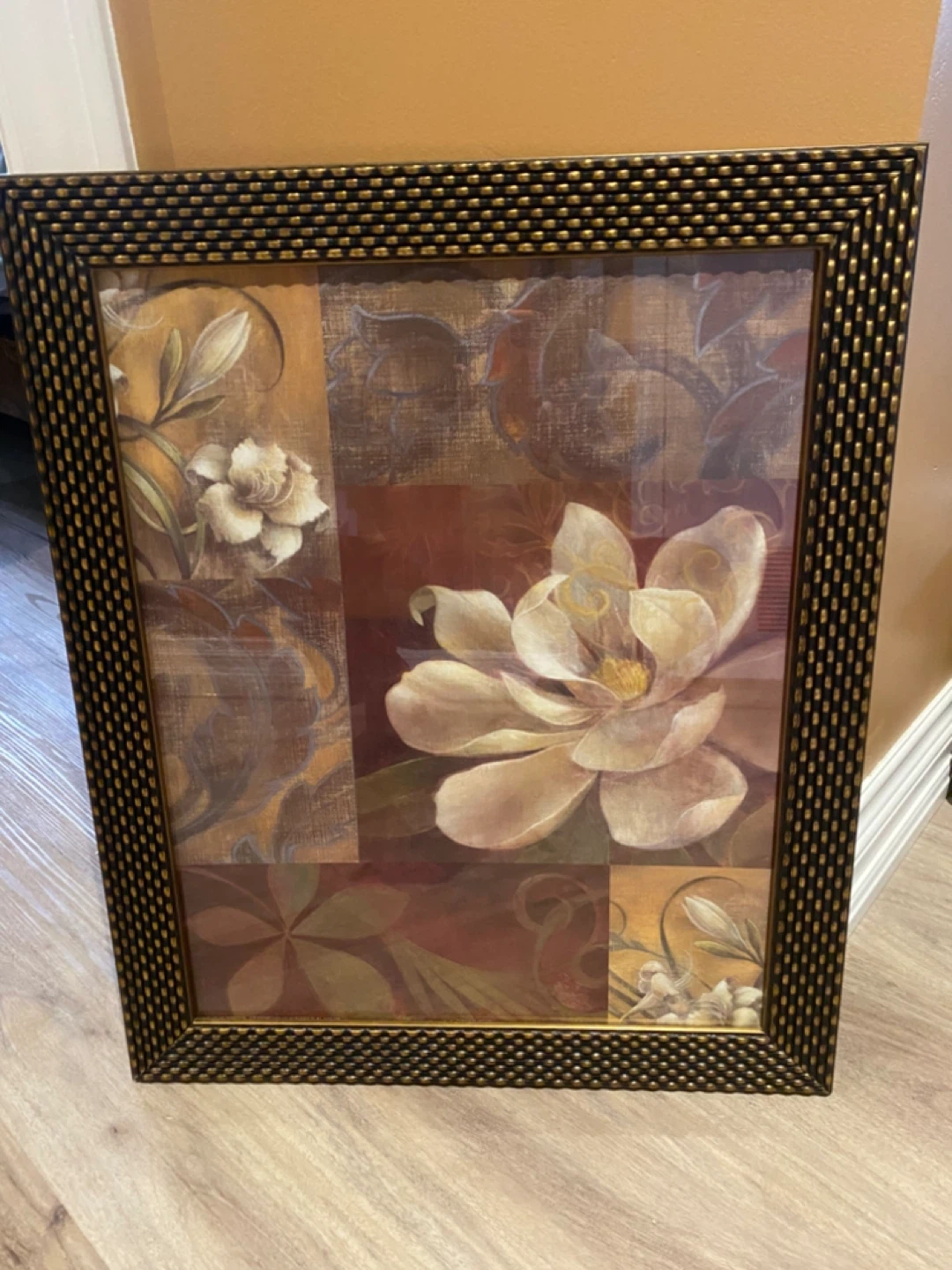 Framed Art Print Floral Design