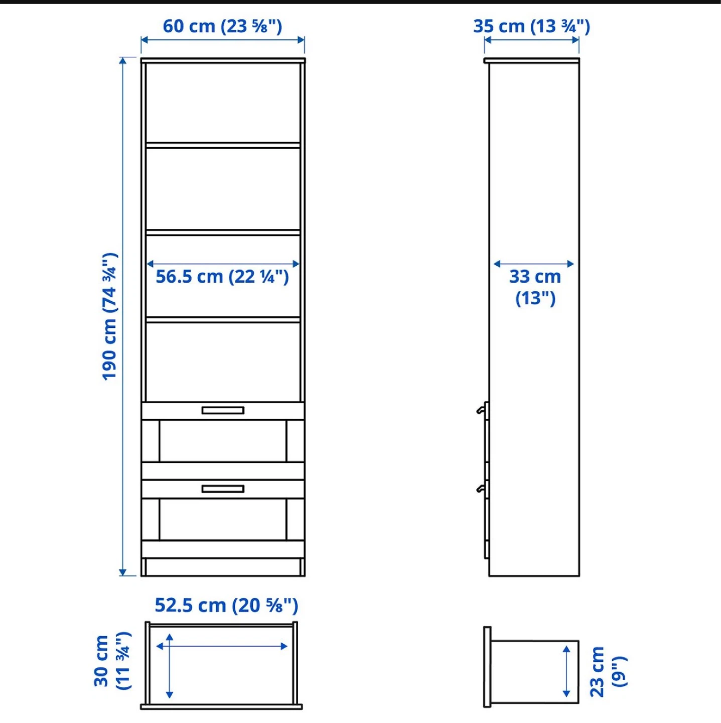 IKEA Brimnes Bookshelf - photo 2