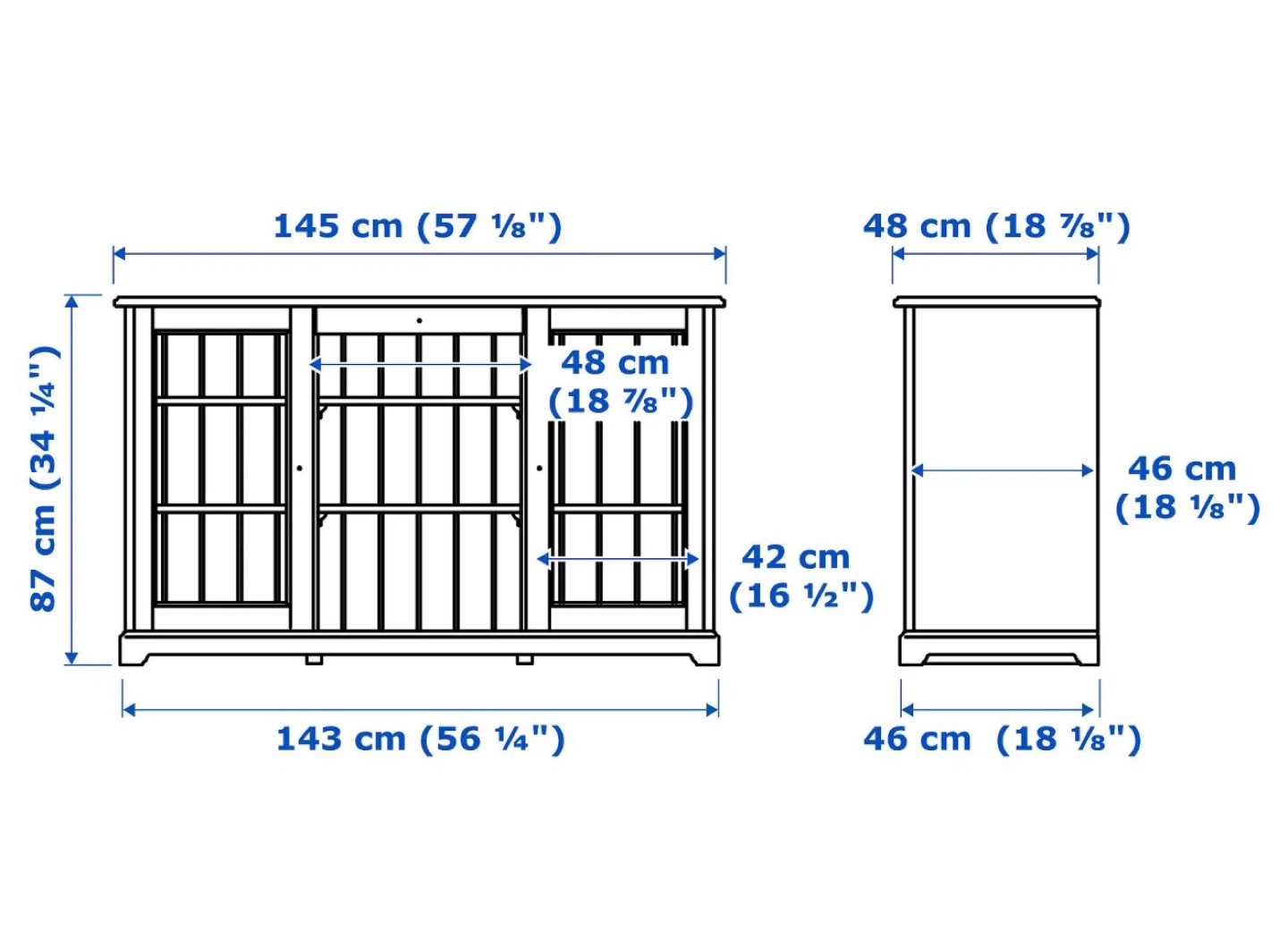 Ikea Liatorp Sideboard - photo 2