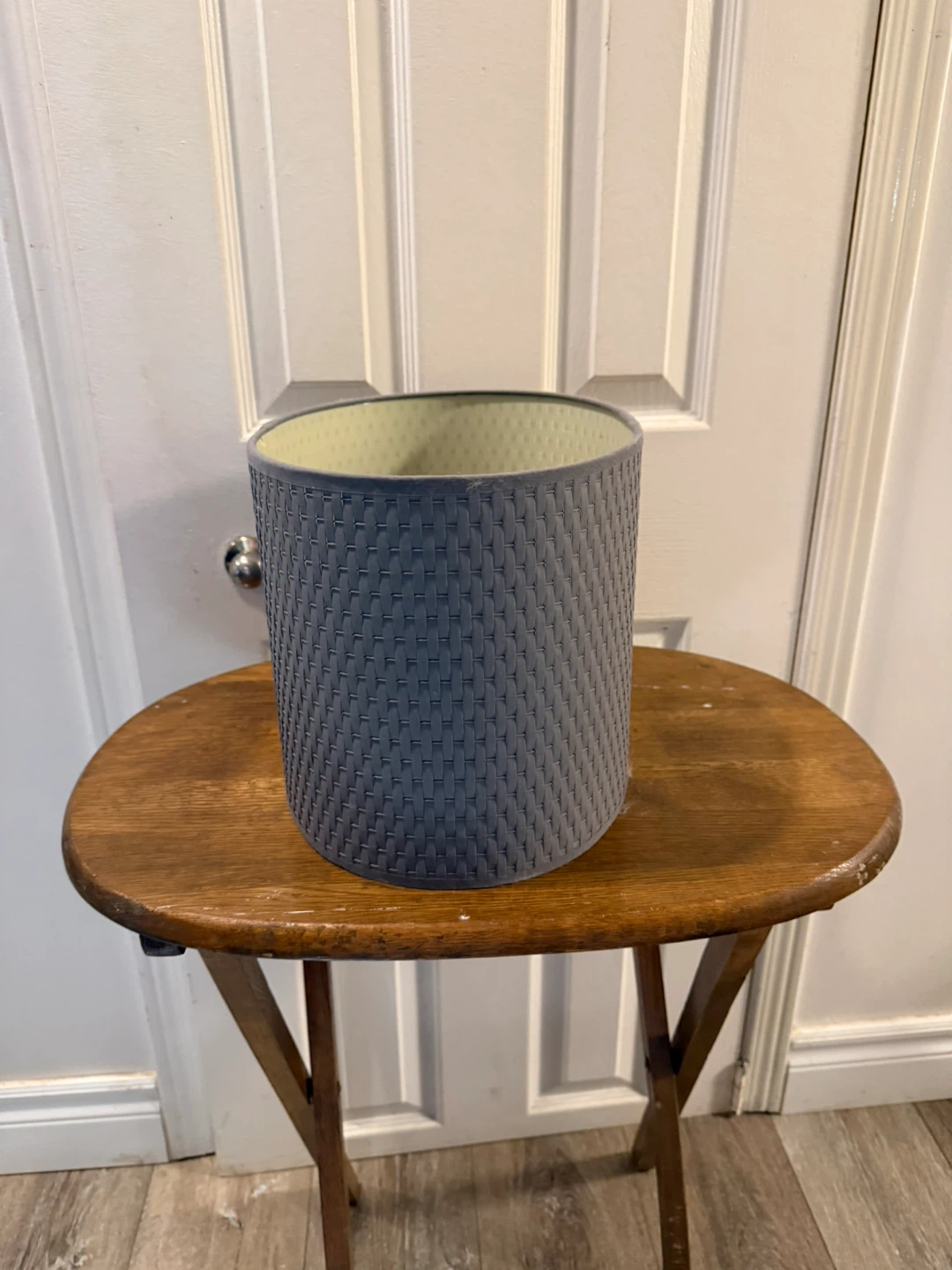 Grey Woven Lamp Shade - photo 3