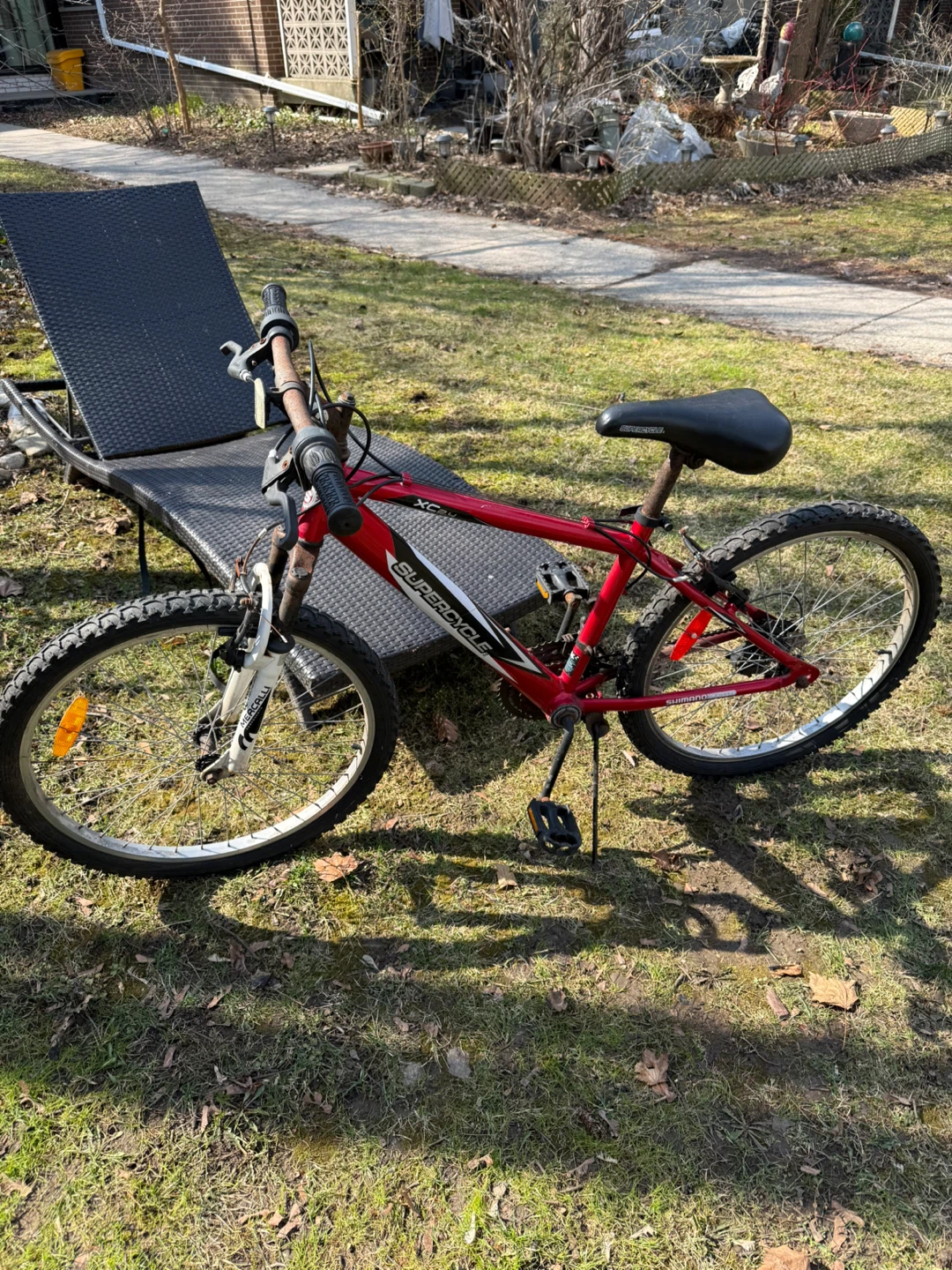 Red Supercycle Mountain Bike - photo 2