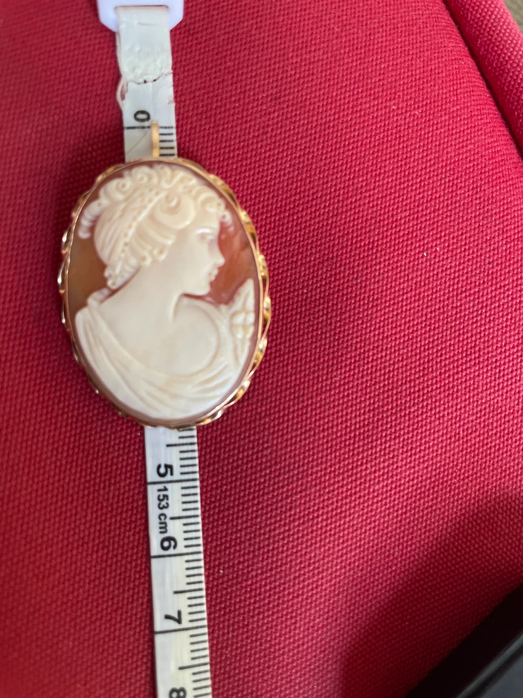 14k Vintage Cameo Brooch/Pendant - photo 5