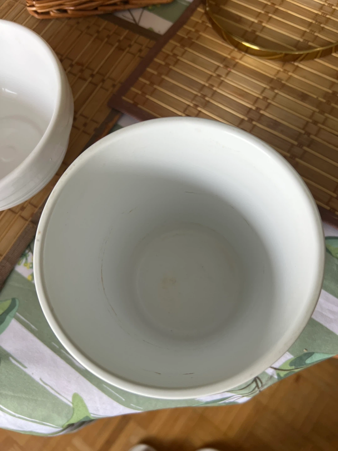 S.P. Whiteware Orchid Bowl and Planter - photo 3