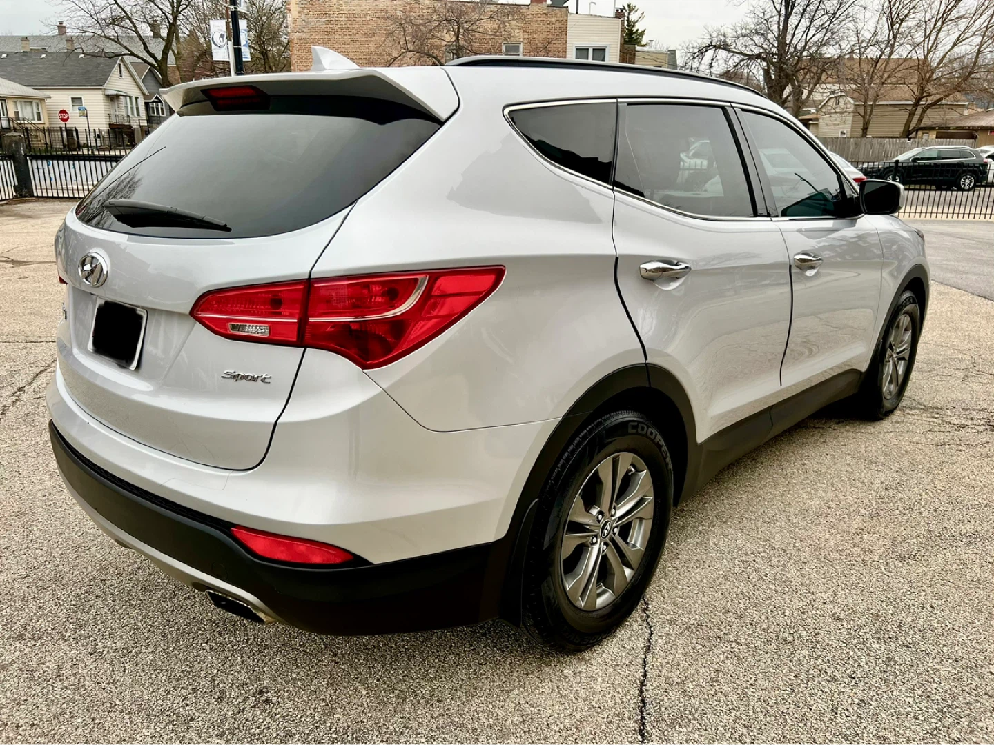2015 Hyundai Santa Fe Sport Silver SUV - photo 4