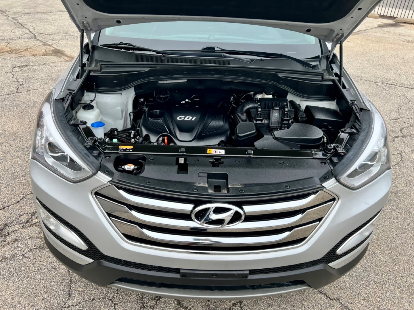 2015 Hyundai Santa Fe Sport Silver SUV - photo 2