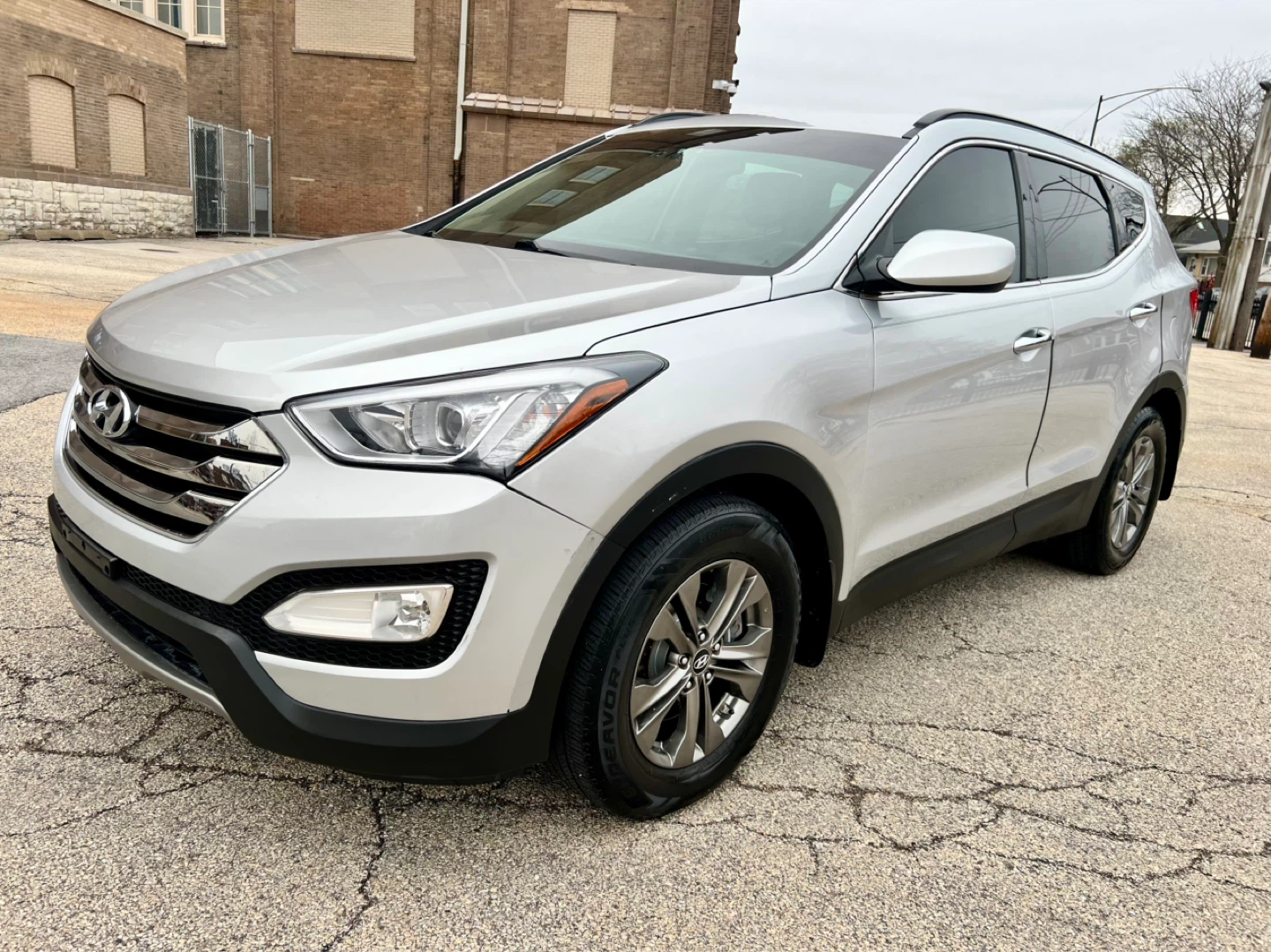 2015 Hyundai Santa Fe Sport Silver SUV