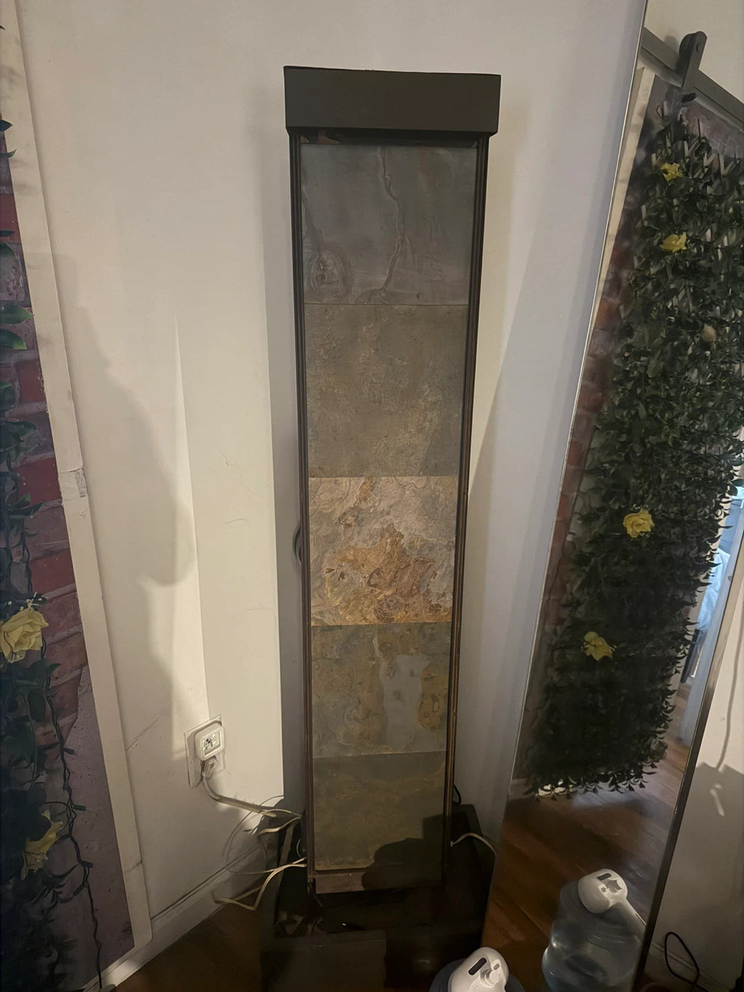 Indoor Water Fountain with Slate Tile