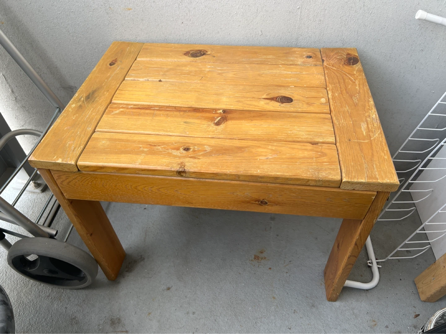 Wooden Side Table