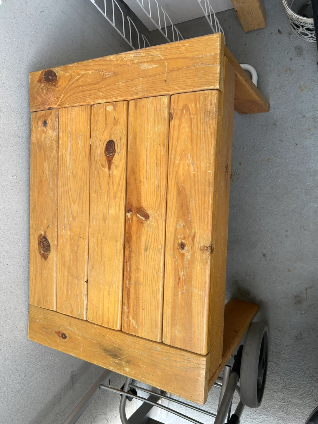 Wooden Side Table - photo 2