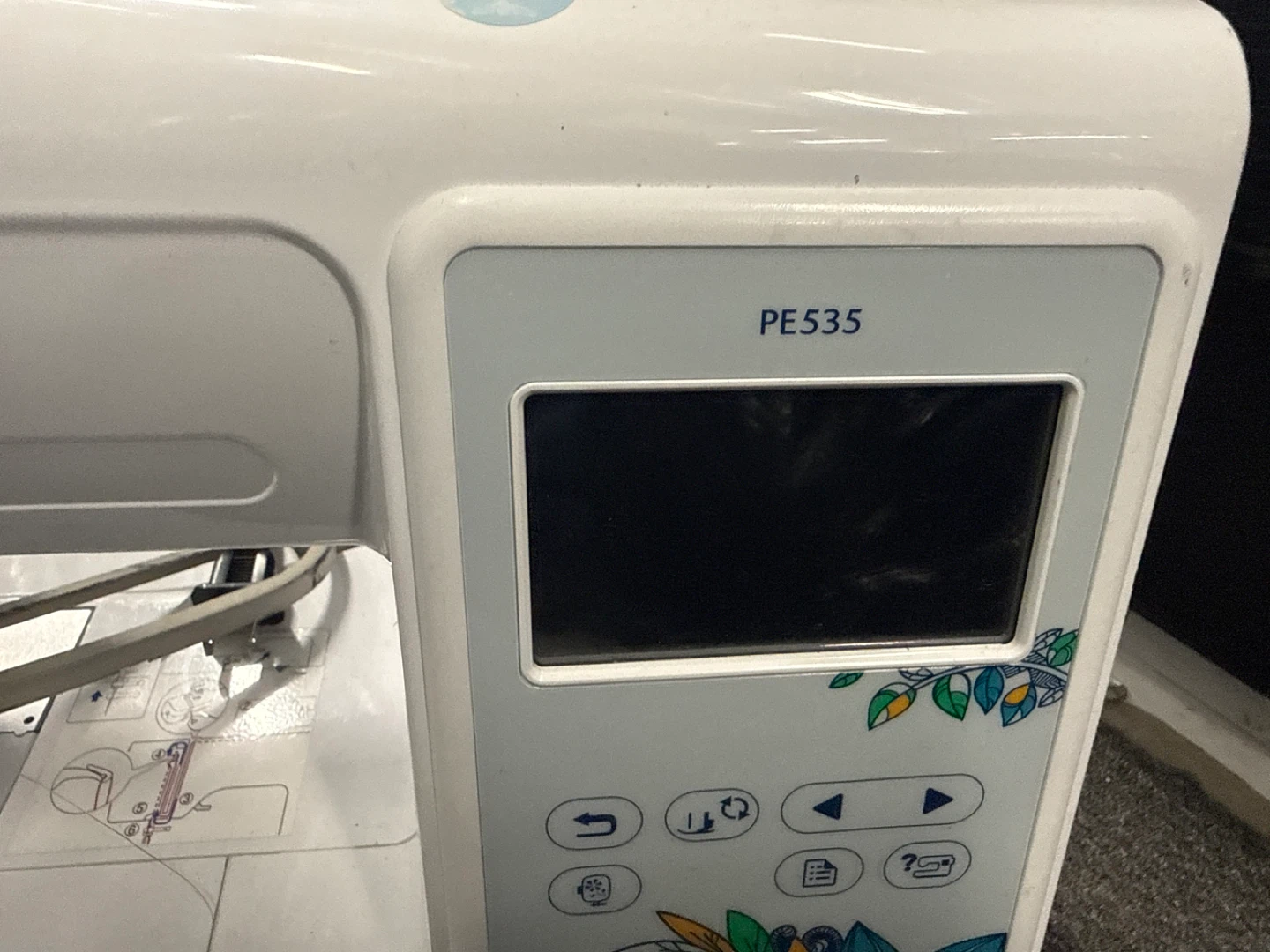 Brother PE535 Personal Embroidery System Sewing Machine - photo 4