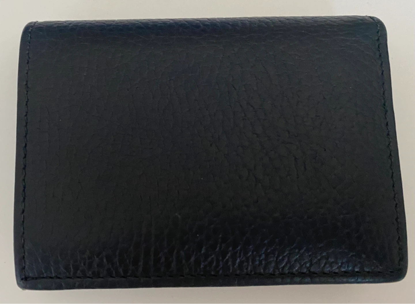 Gucci Marmont Black Leather Card Case Wallet - photo 2