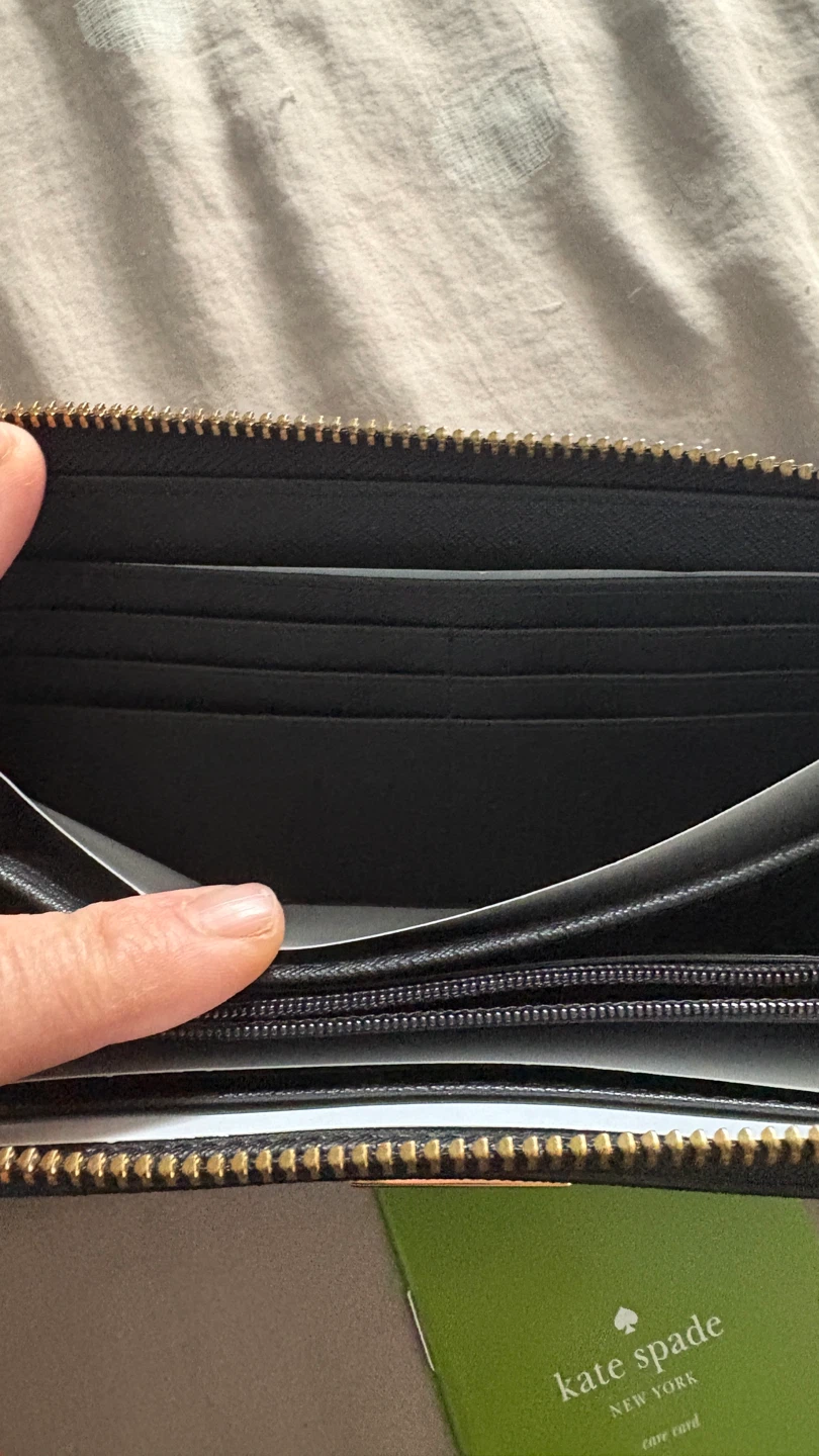 Kate Spade New York Black Zip Around Wallet - photo 3