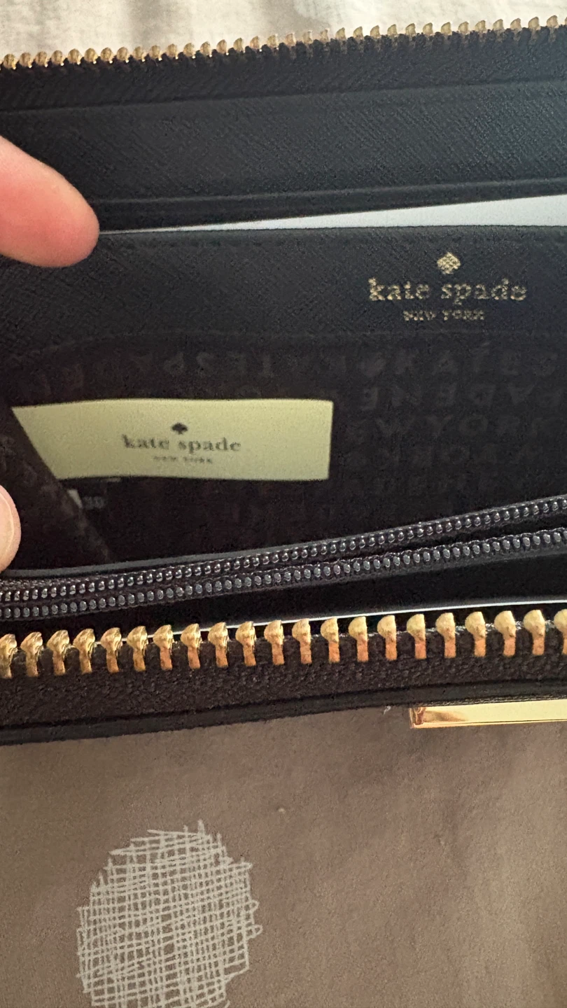 Kate Spade New York Black Zip Around Wallet - photo 5