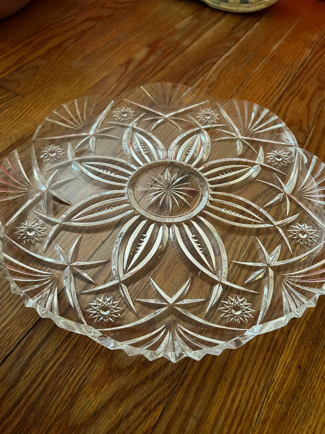 Vintage Cristal D'Arques Vincennes Platter