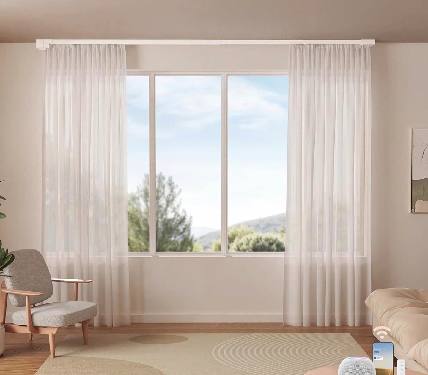 M1 Extendable Curtain Track System - photo 2