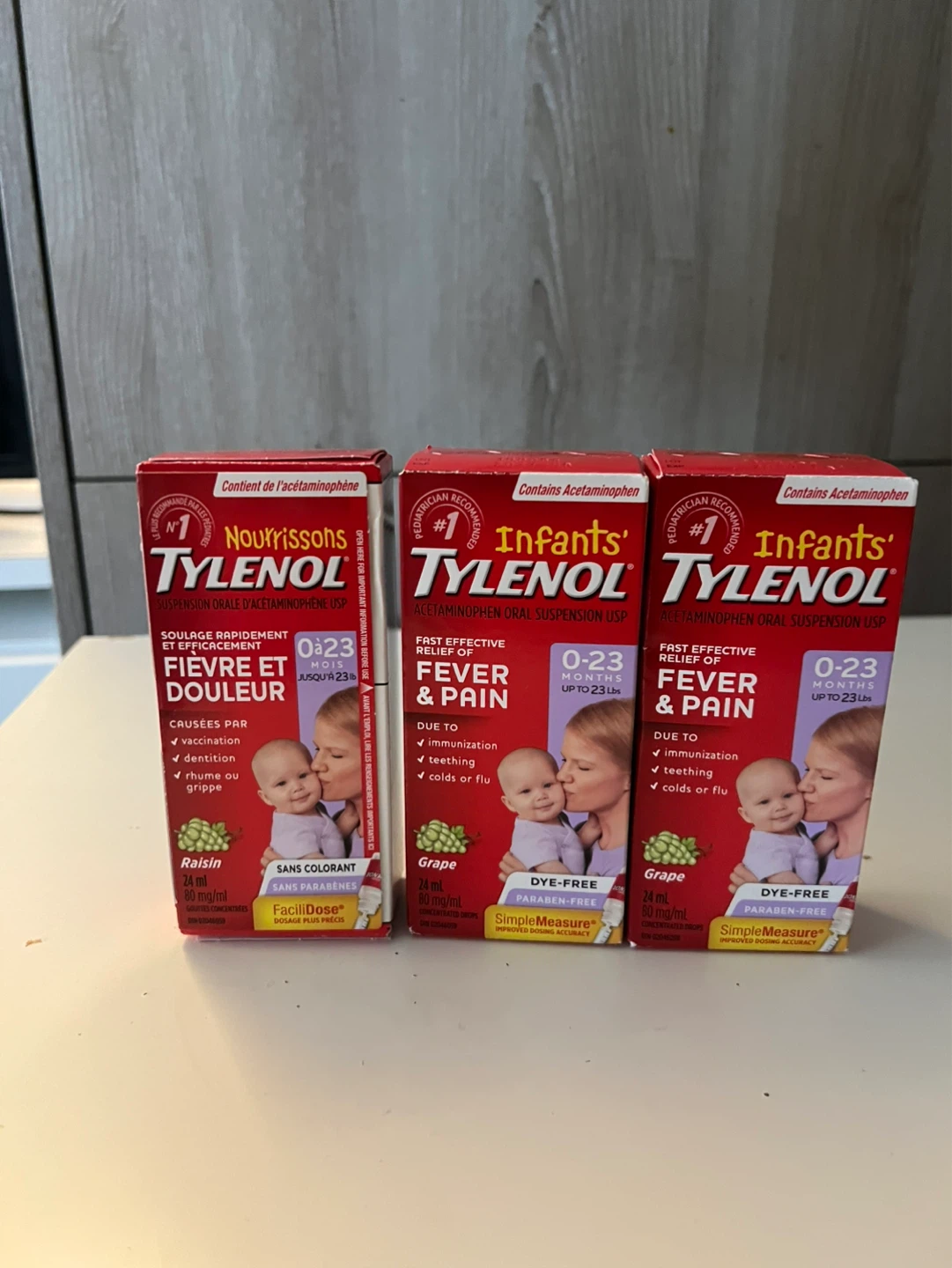 Infants' Tylenol Fever & Pain Oral Suspension