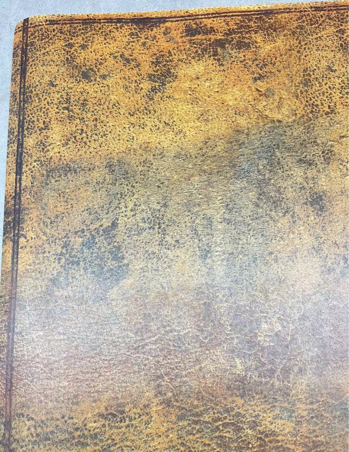 Adama Alma Faux Leather Vinyl Runner Rug, 2.6' x 7.8' - photo 2