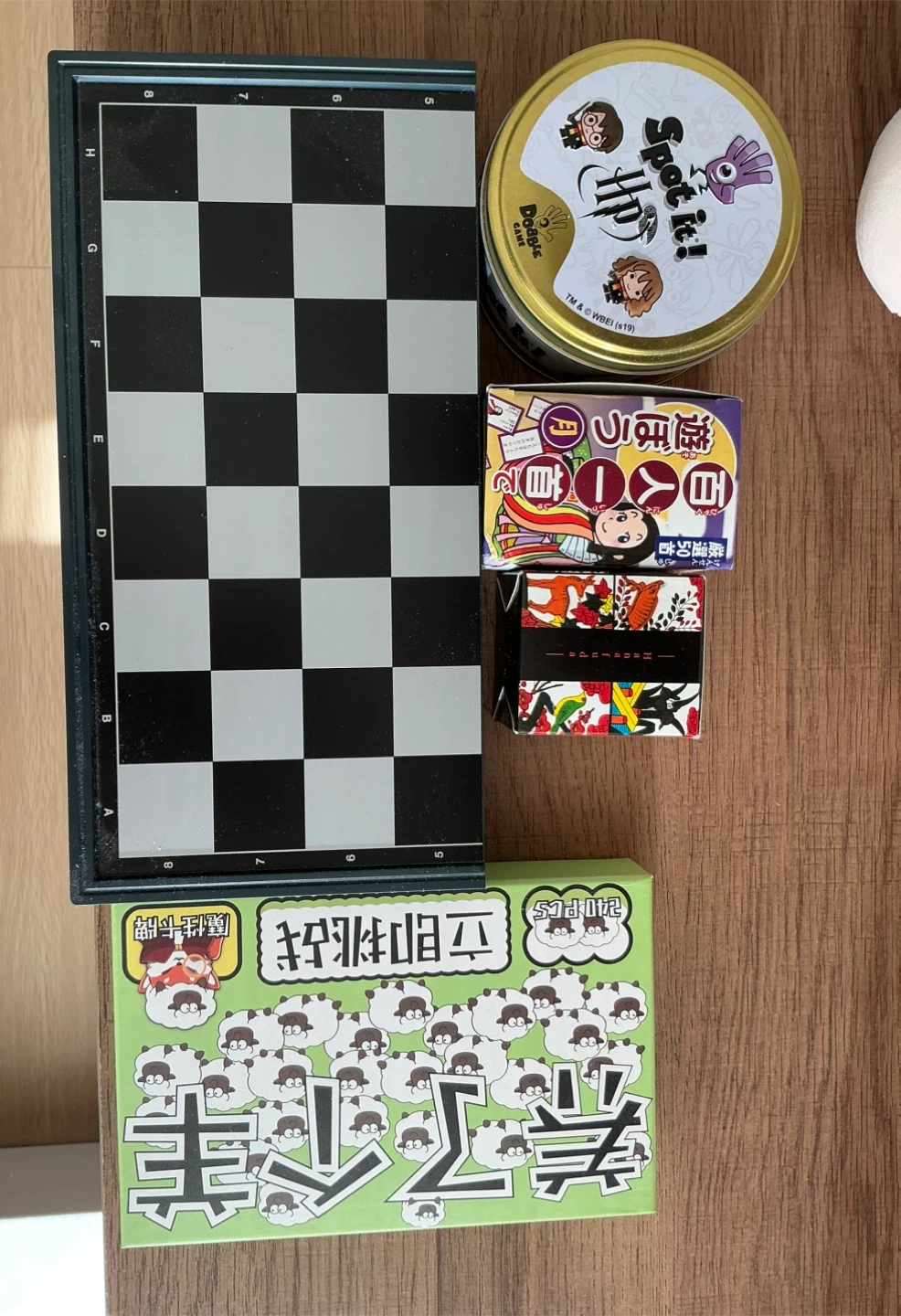 Assorted board and card games