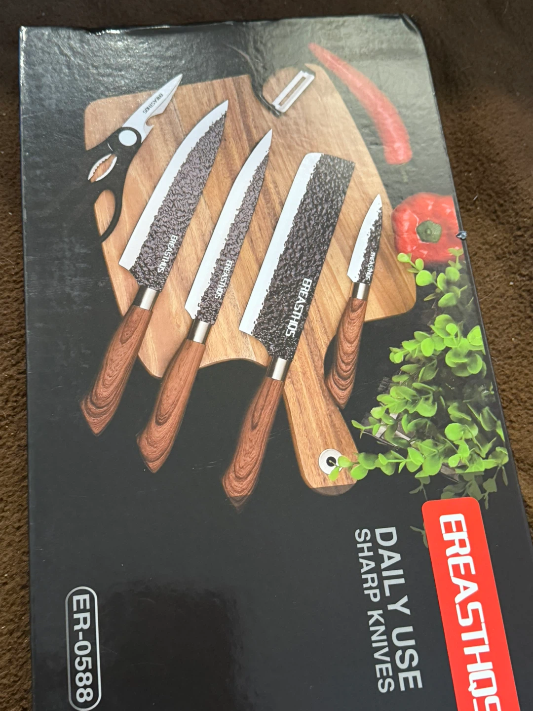 EREASTHQS Daily Use Sharp Knives Set with Kitchen Shears