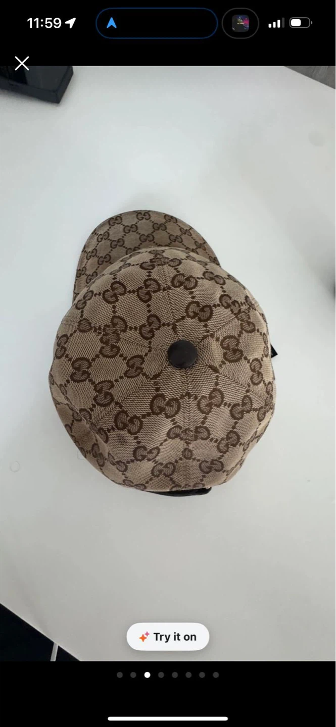 Gucci GG Supreme Canvas Baseball Cap - photo 3