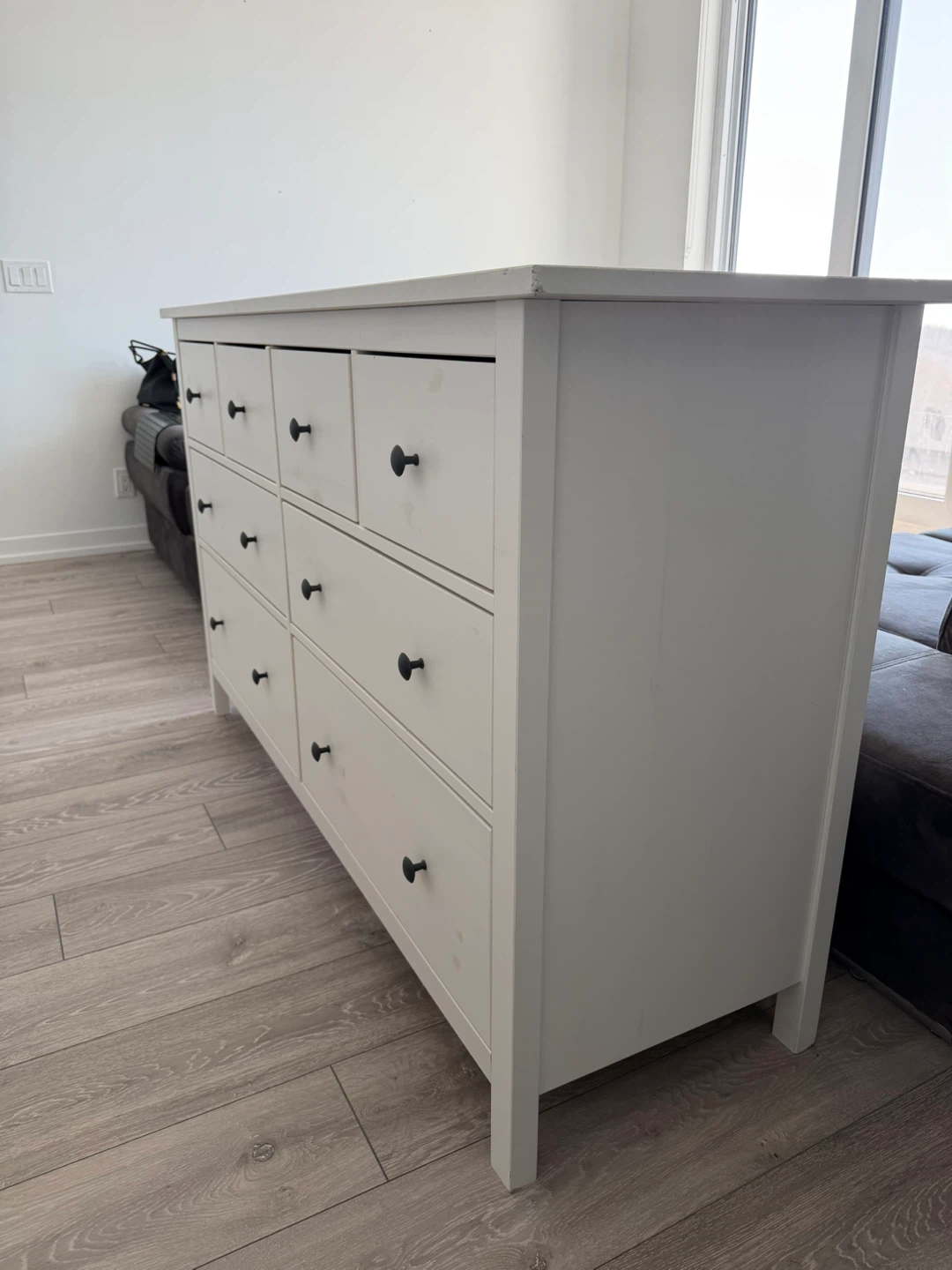 IKEA HEMNES Chest of Drawers White - photo 4