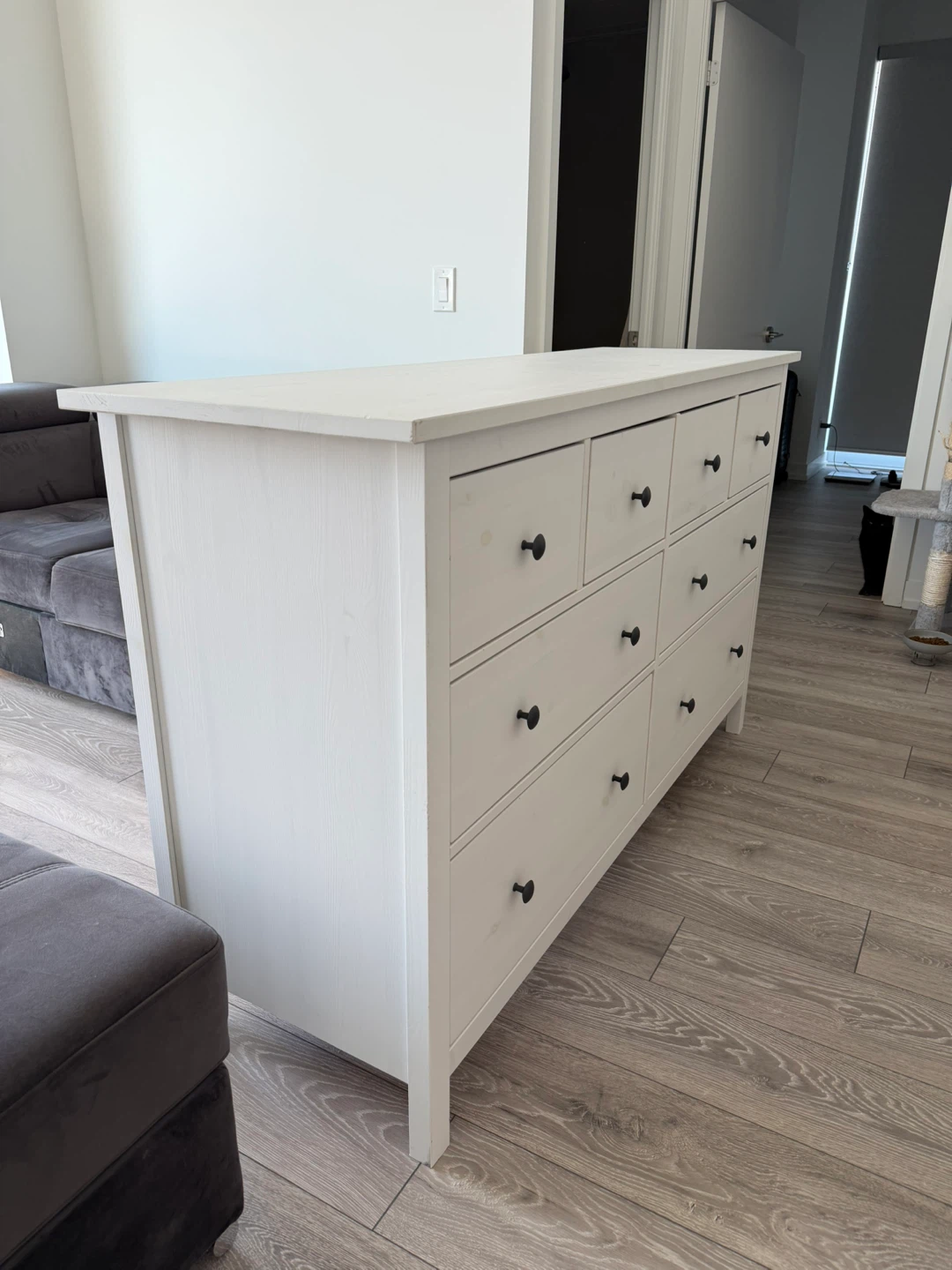 IKEA HEMNES Chest of Drawers White - photo 3