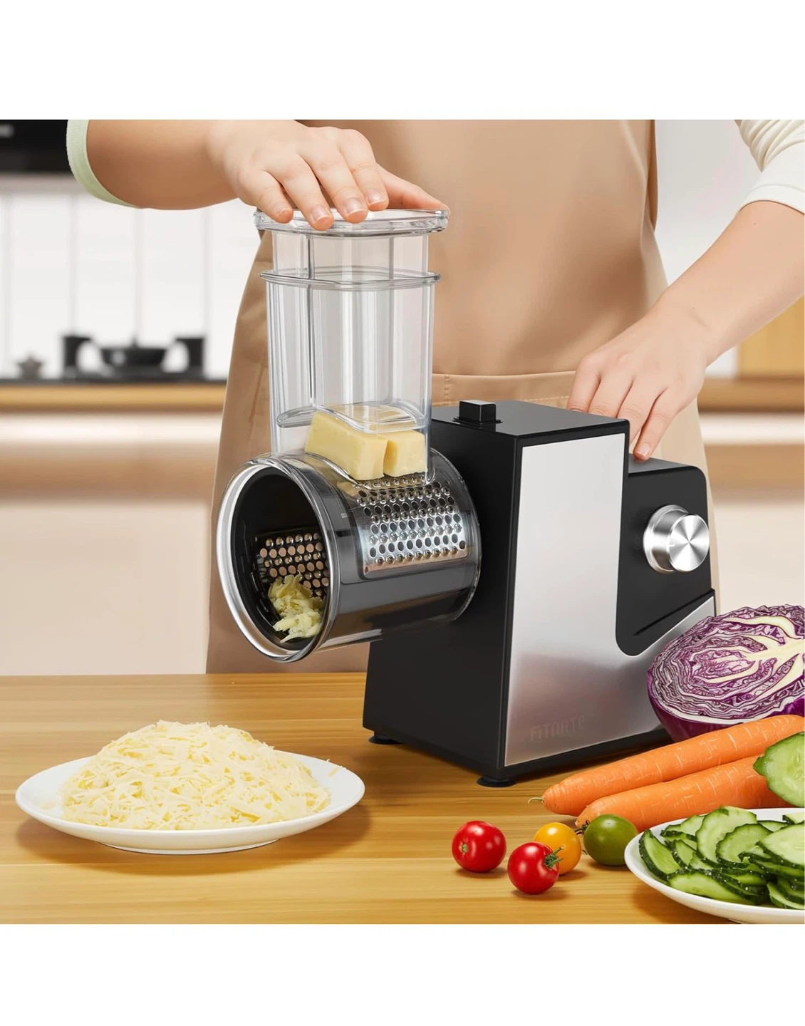 Electric Food Slicer & cheese Grater - photo 2