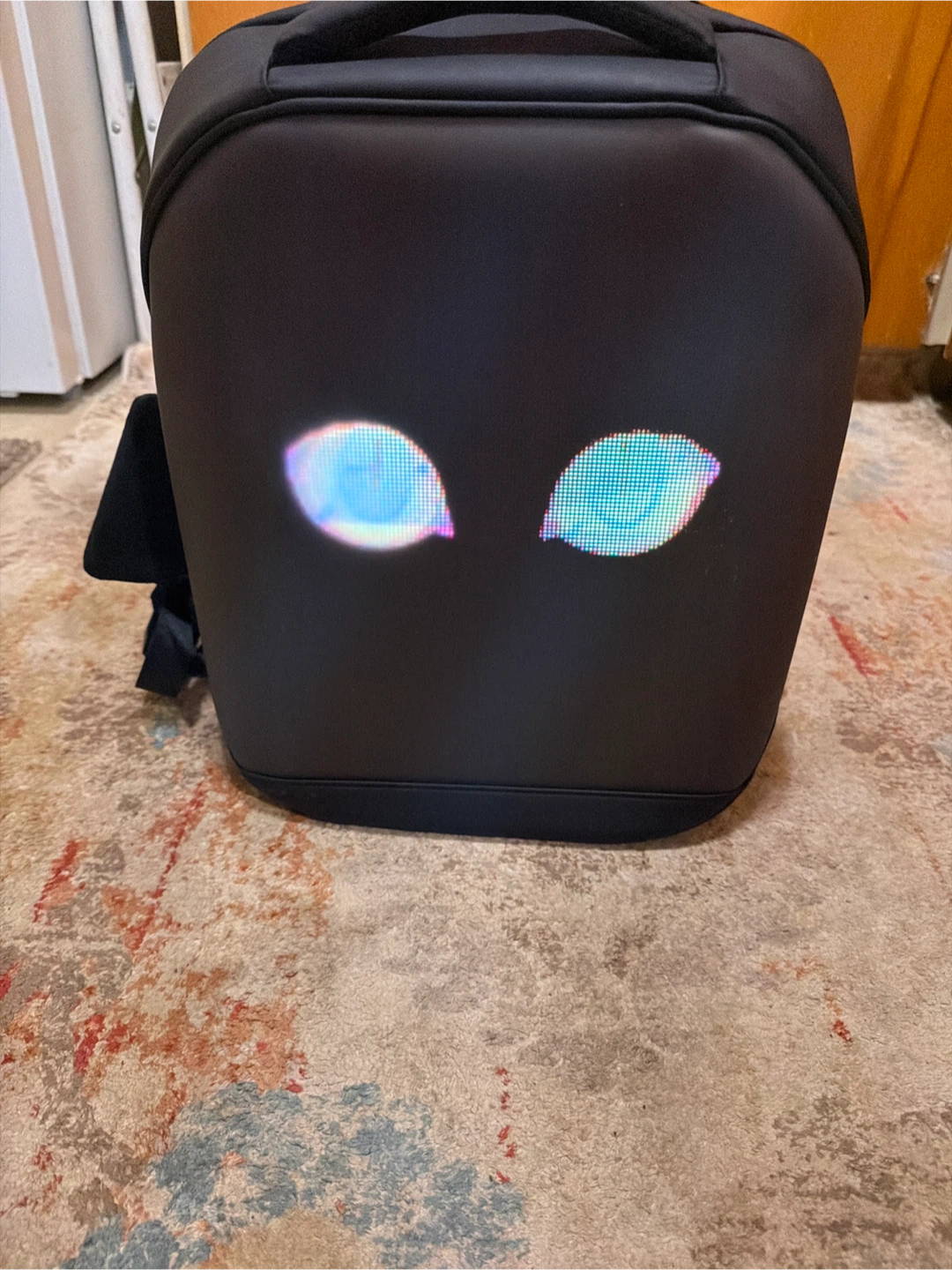 Black Backpack with Programmable LED Display - photo 2