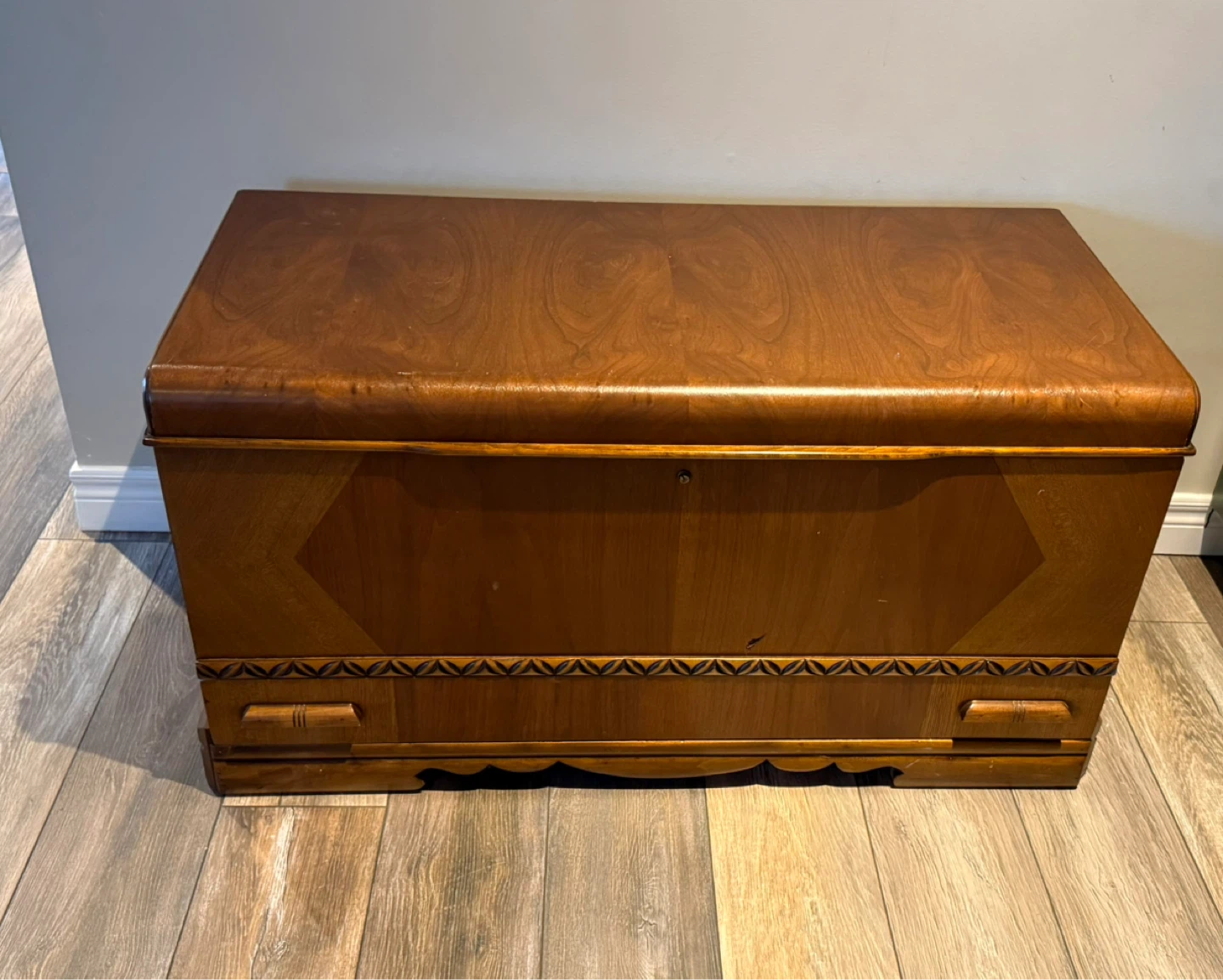 Vintage Wooden Cedar Chest