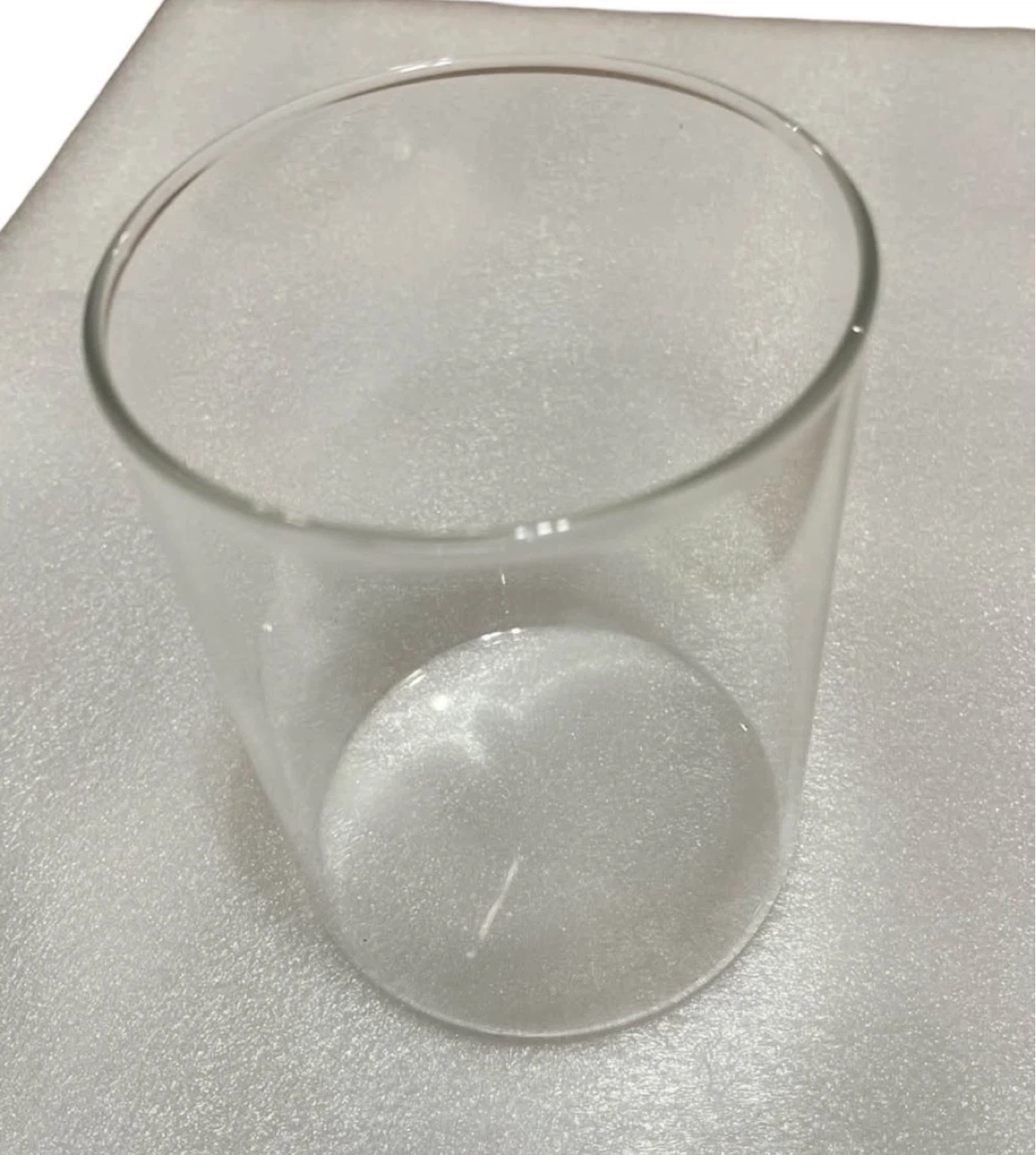 Set of 12 Clear Glass Candle Holders - photo 3