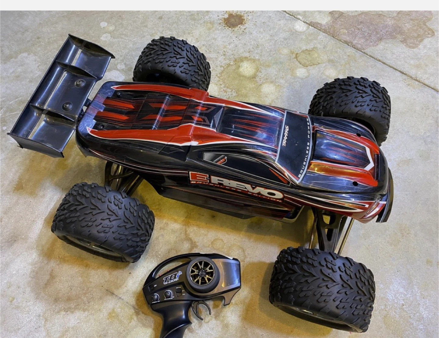 Traxxas 1/16 E-Revo VXL 4WD Brushless RC monster truck - photo 3