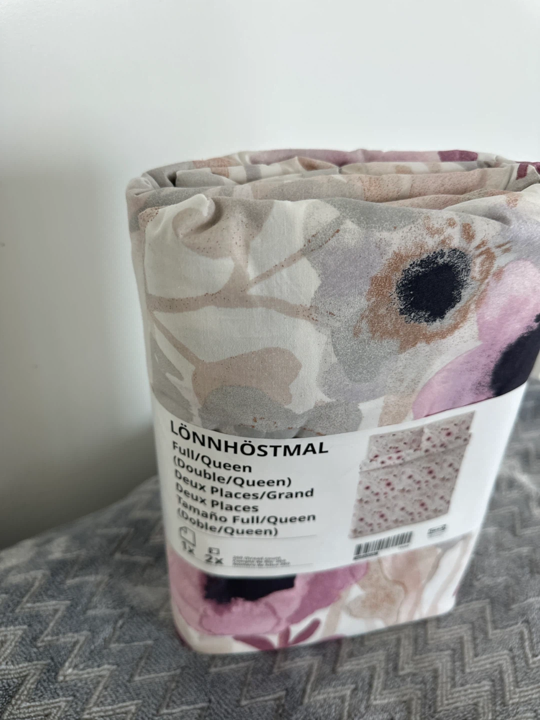 IKEA LÖNNHÖSTMAL Full/Queen Duvet Cover Set - photo 3