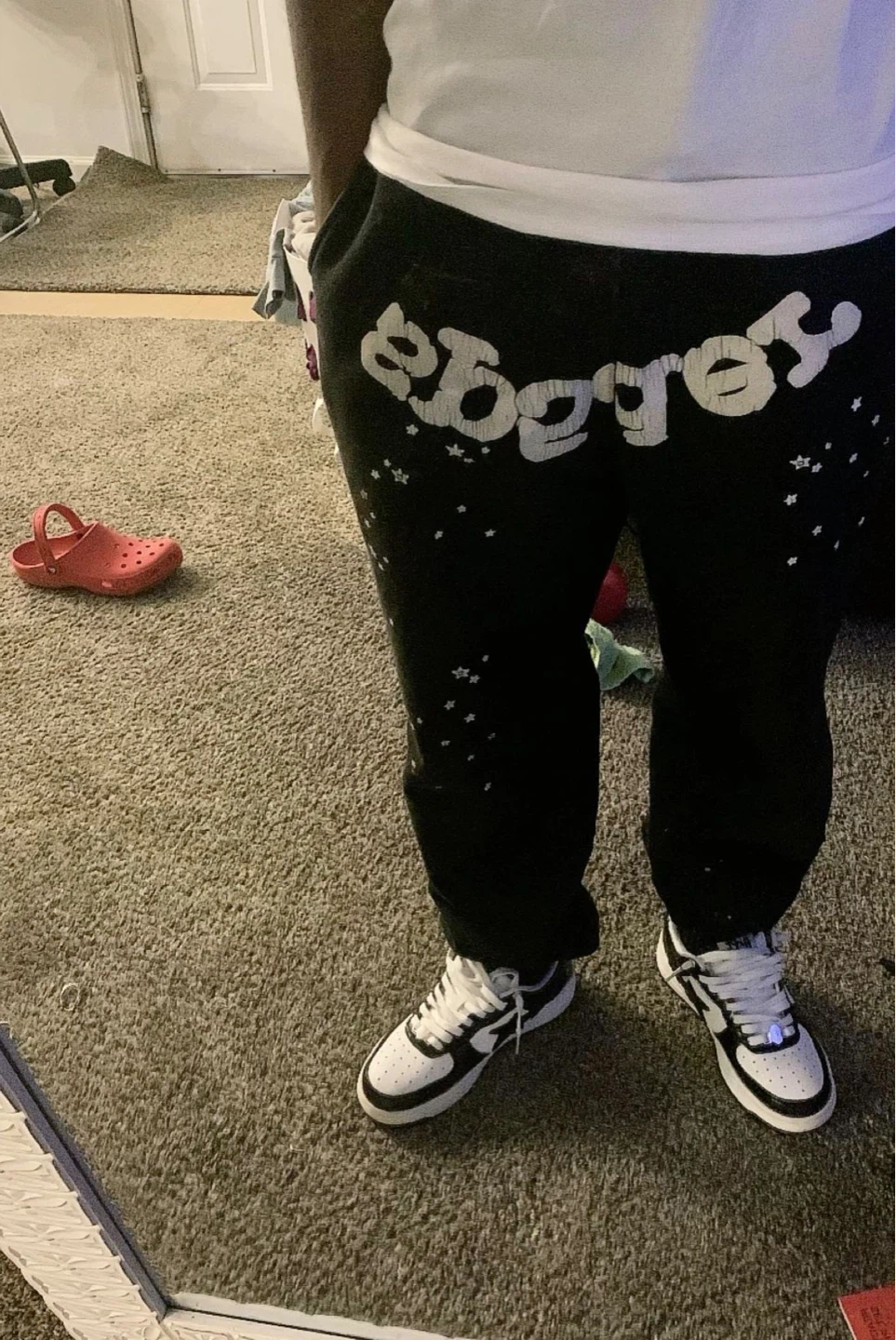 Spider Pants Black