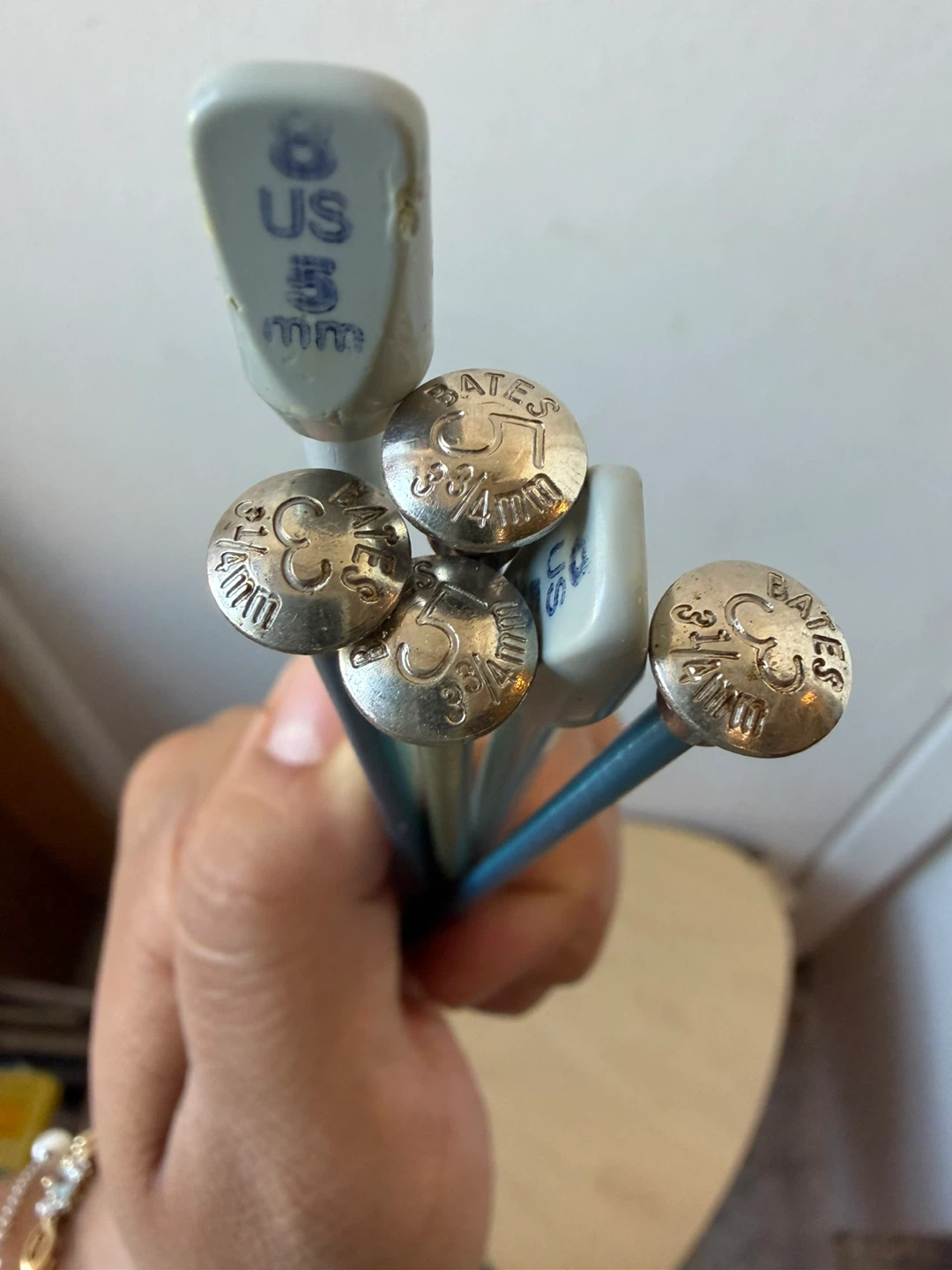 3 pairs of Knitting needles - photo 2