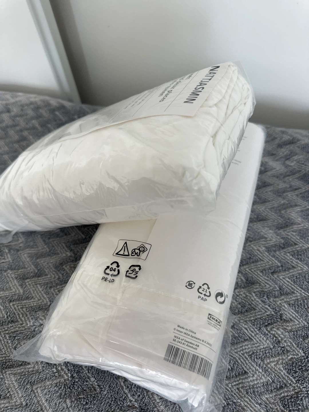 IKEA NATTJASMIN Queen Fitted Sheets (2-Pack) - photo 3